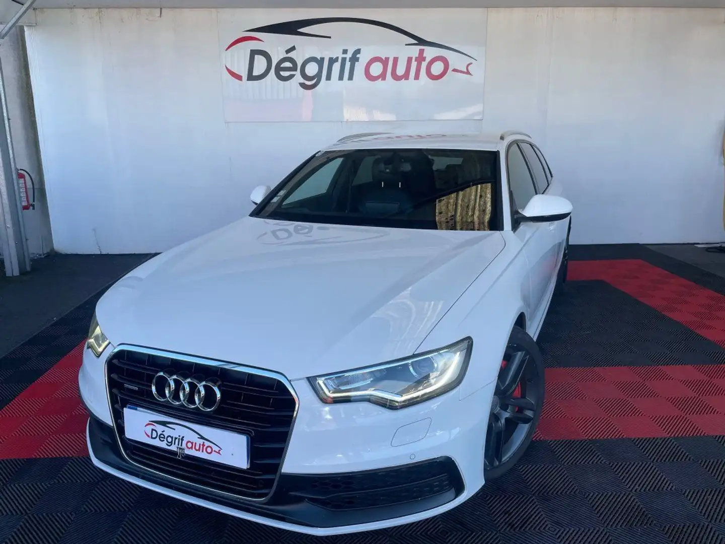 Audi A6 V6 3.0 BiTDI DPF 313 Quattro Avus Tiptronic 8 A Blanc - 1