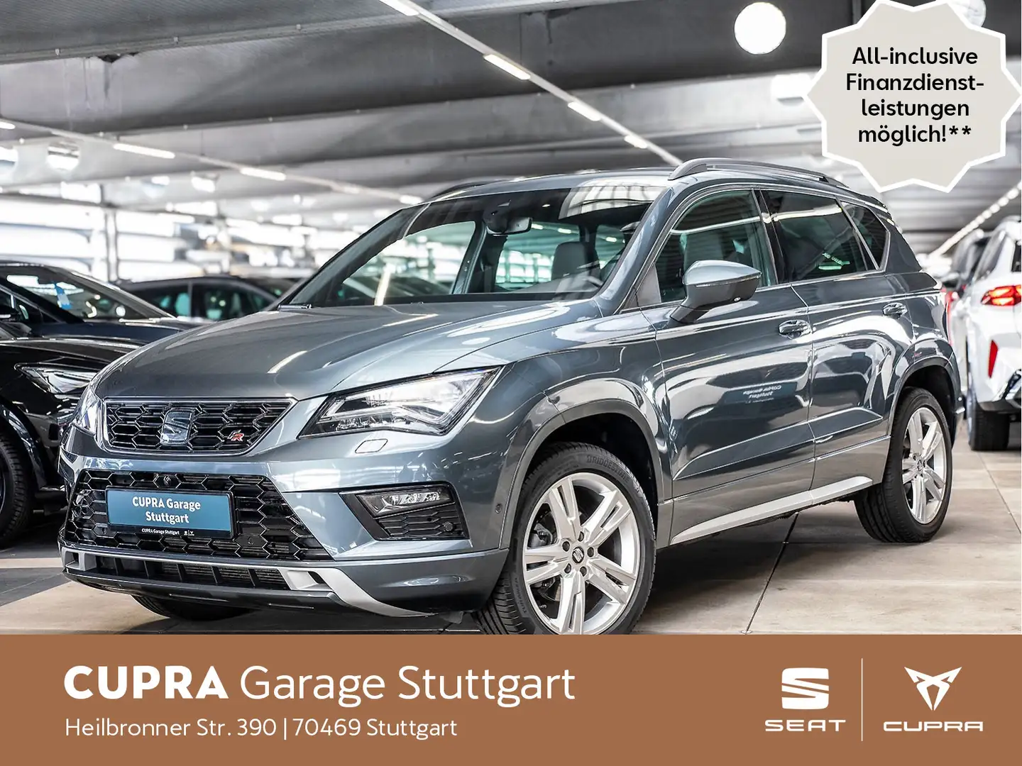 SEAT Ateca 1.5 TSI DSG 110KW Grau - 1