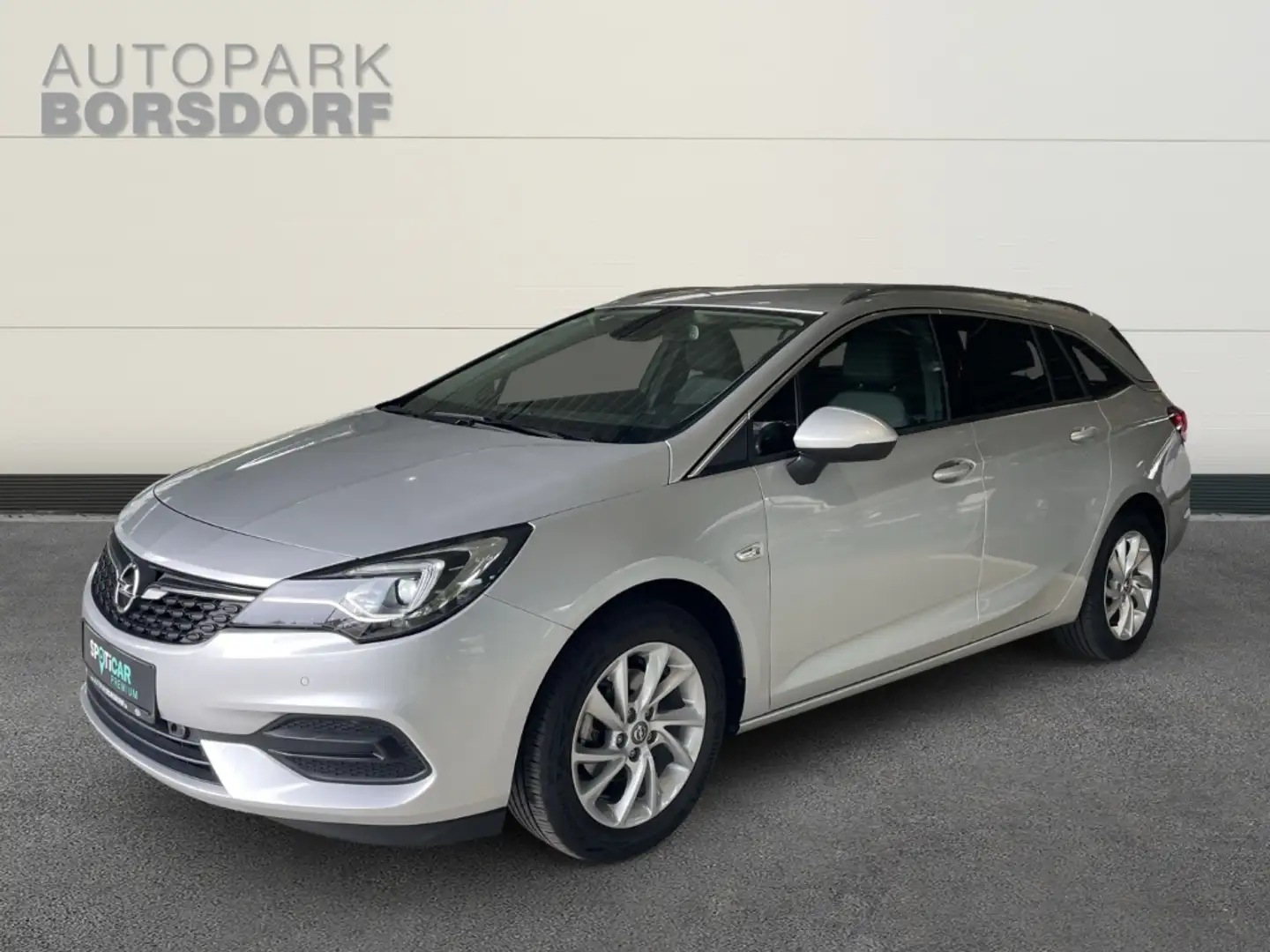Opel Astra K Sports Tourer Elegance Start Stop 1.2 Turbo EU6d Argent - 1
