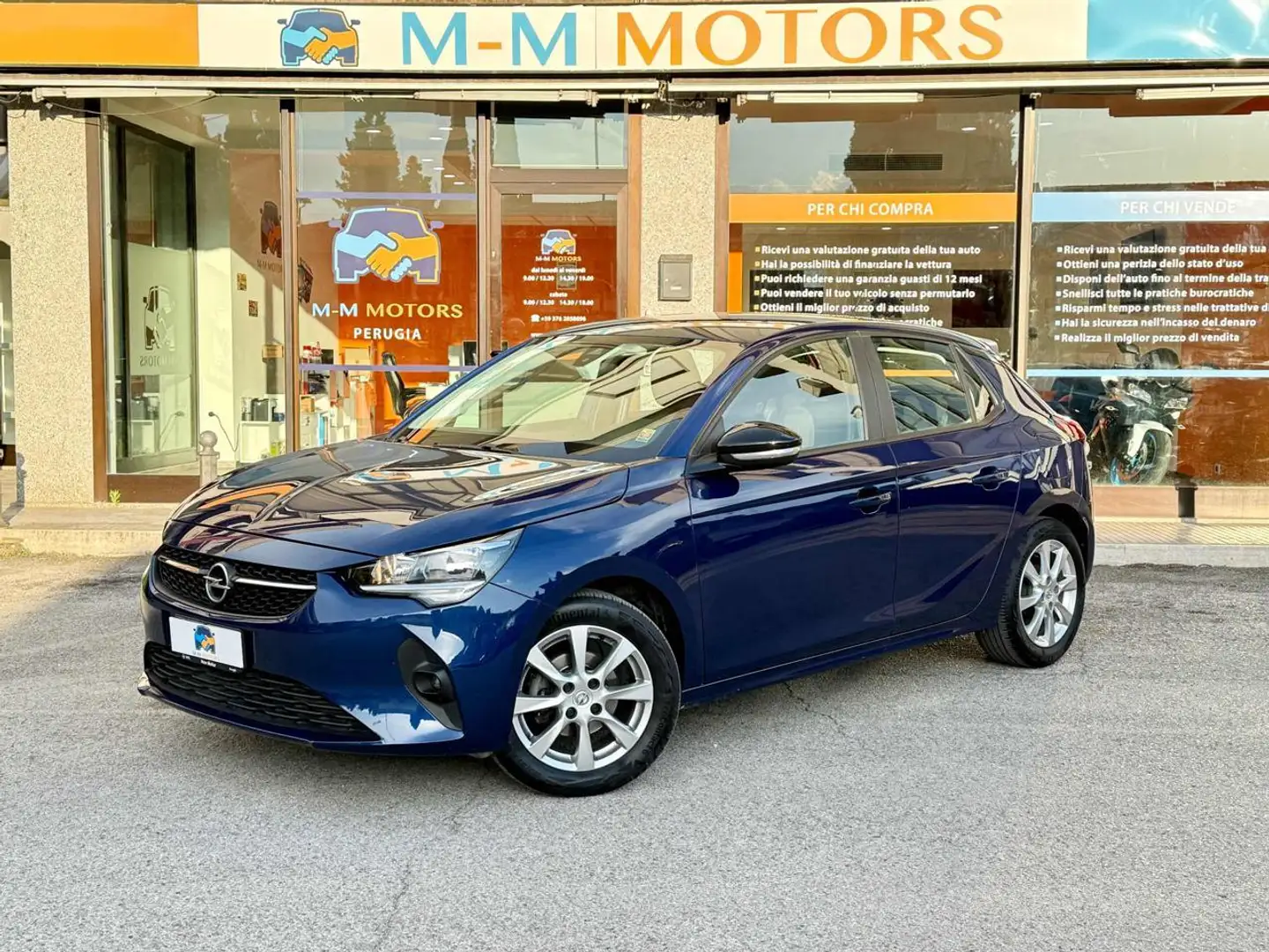 Opel Corsa 1.2 Edition Bleu - 1