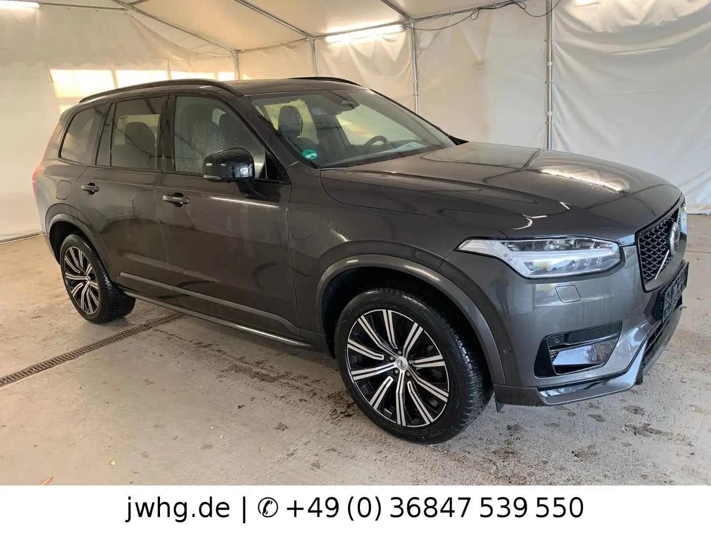Volvo XC90 Plus Dark AWD 7Si 20" Memory ACC+S 360 Pano Gris - 2