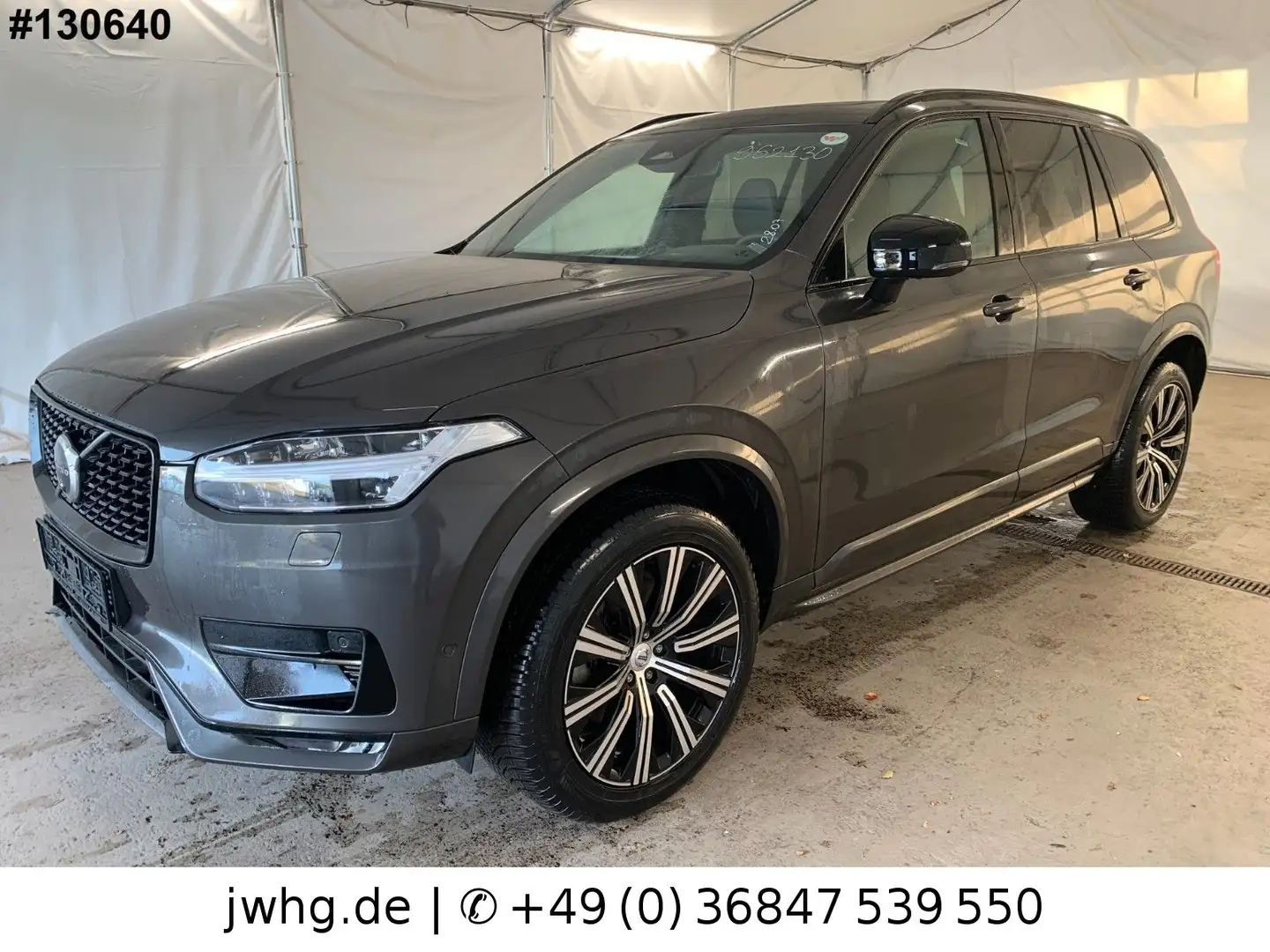 Volvo XC90 Plus Dark AWD 7Si 20" Memory ACC+S 360 Pano Gris - 1