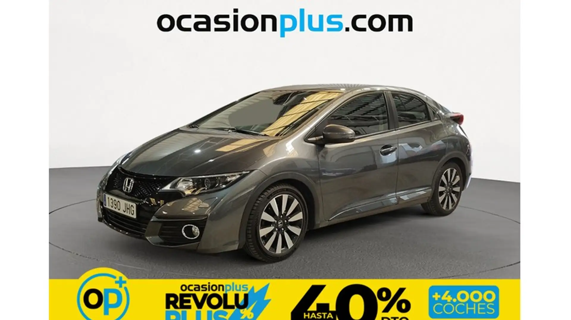 Honda Civic 1.4 i-VTEC Elegance Gris - 1