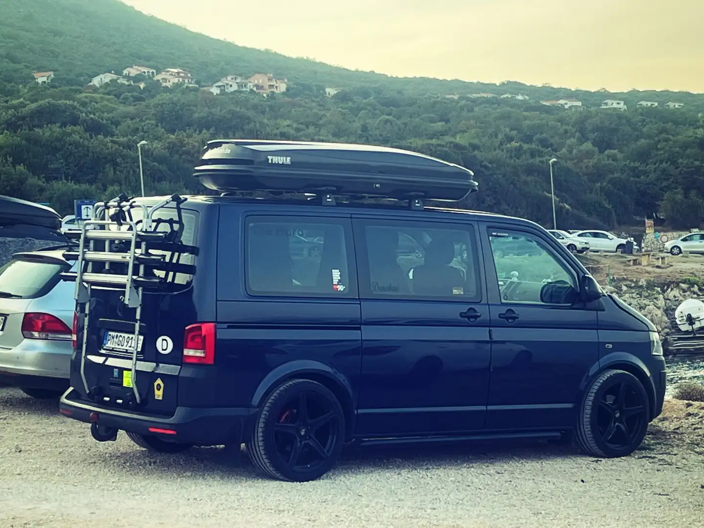 Volkswagen T5 Caravelle Caravelle T5 TDI Kurz BMT Trendline Blau - 1