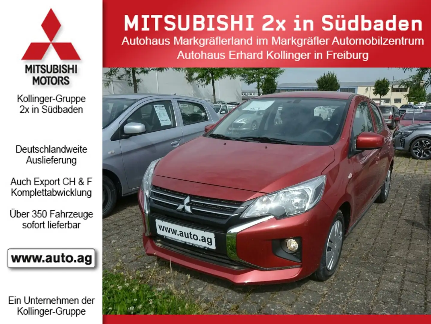 Mitsubishi Space Star SELECT M/T FREISPRECH*KLIMA Rouge - 1