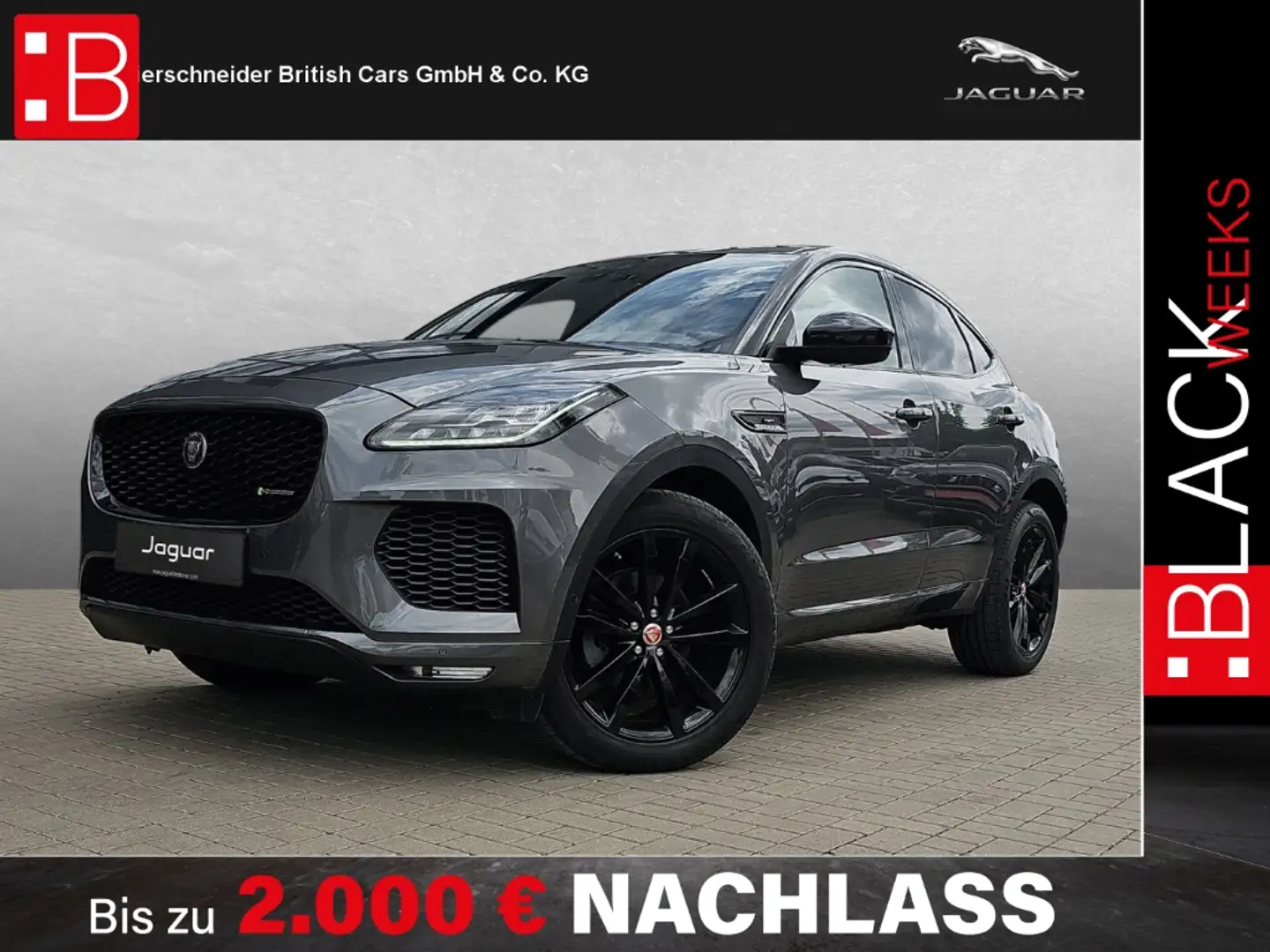Jaguar E-Pace D180 AWD Chequered Flag Grau - 1