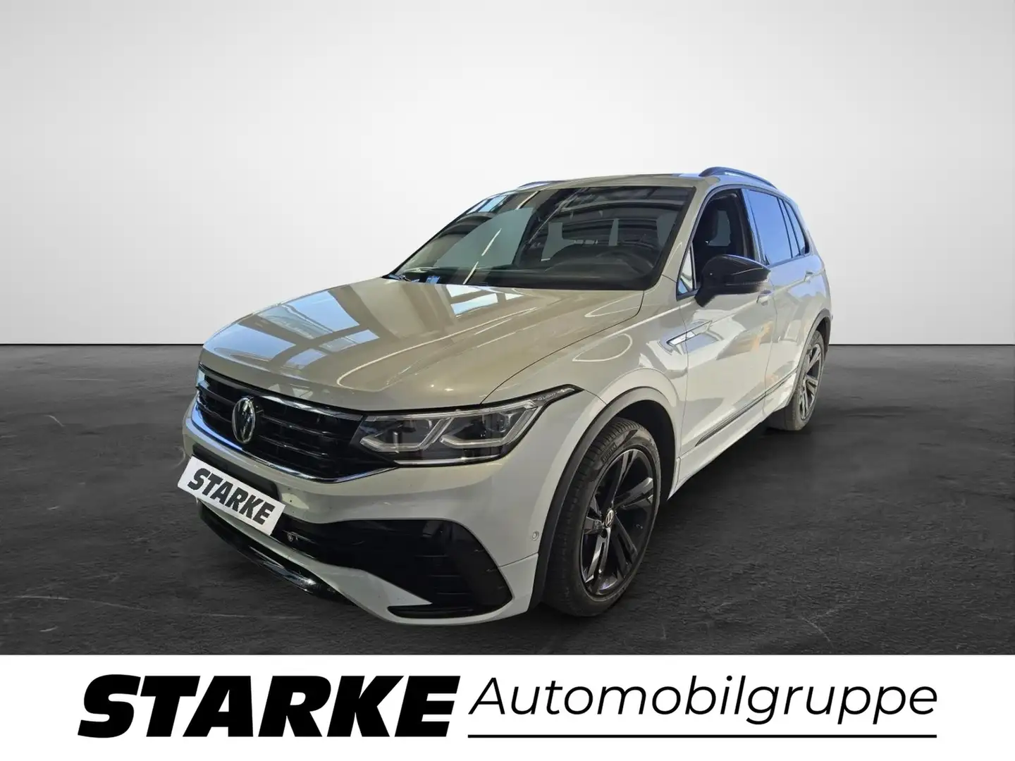 Volkswagen Tiguan 2.0 TDI DSG 4Motion R-Line Black Style AHK, Pan... Weiß - 1