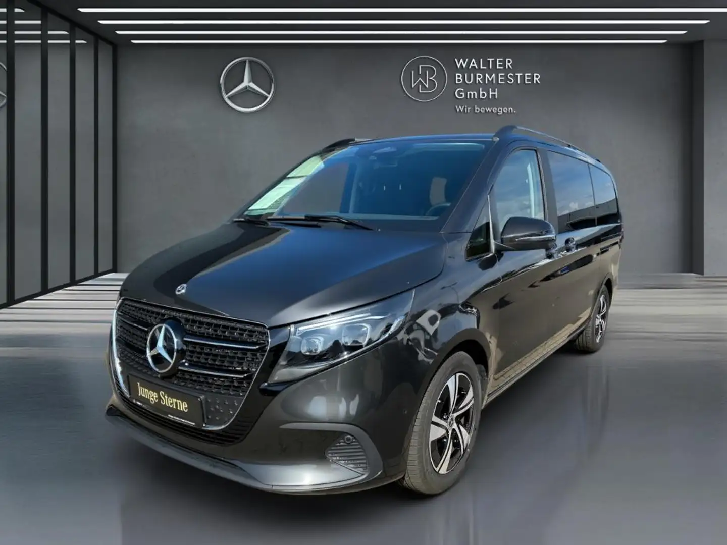 Mercedes-Benz V 250 d STYLE Lang +MBUX+AHK+360°+AUT+DAB+Distr Grijs - 1