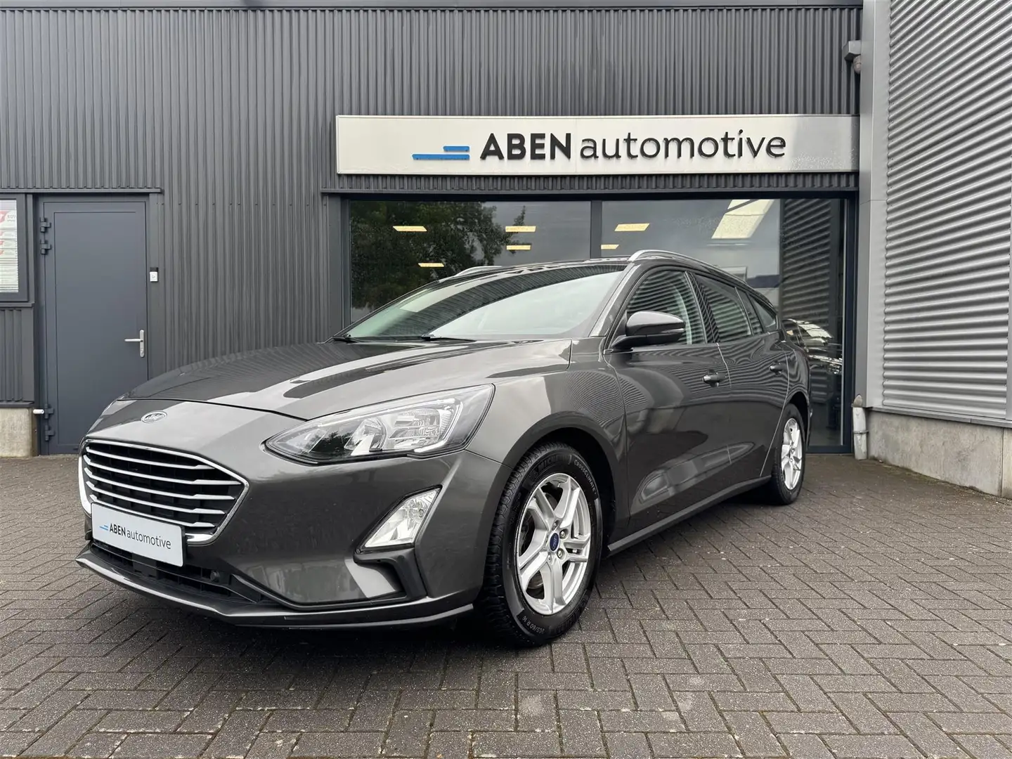 Ford Focus Wagon 1.0 EcoBoost 100PK Trend Ultimate (NAVI|PDC| Gris - 1