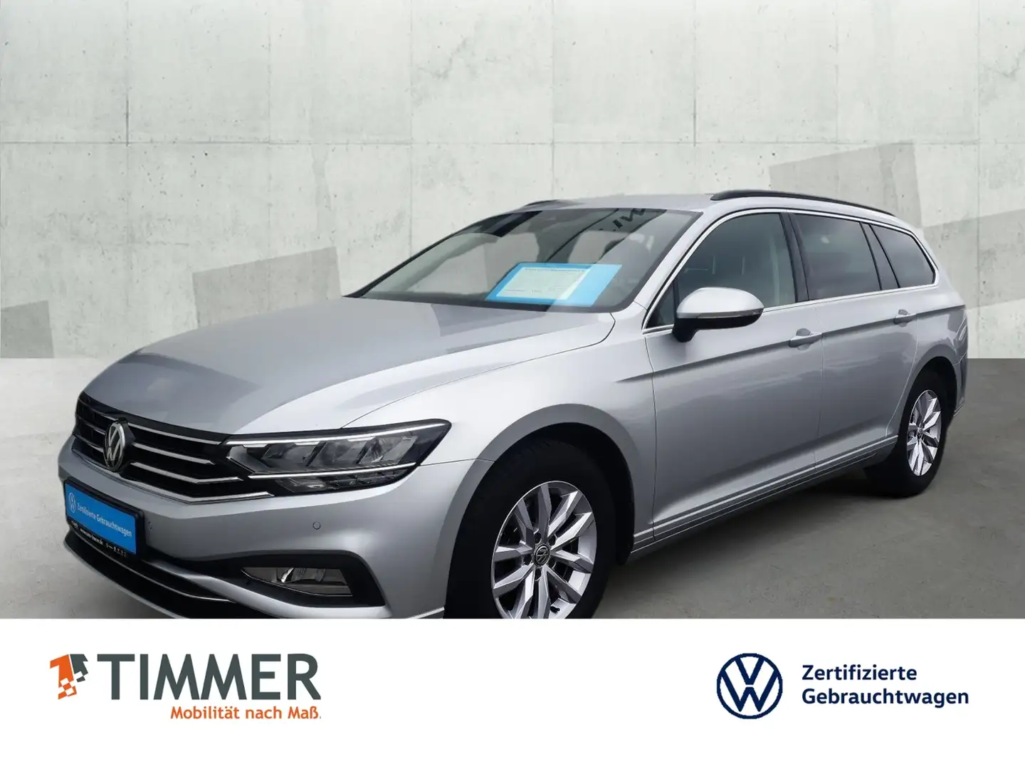 Volkswagen Passat Variant 2.0 TDI BUSINESS *LED *ACC *RKAM *NAVI *SHZ * Plateado - 1