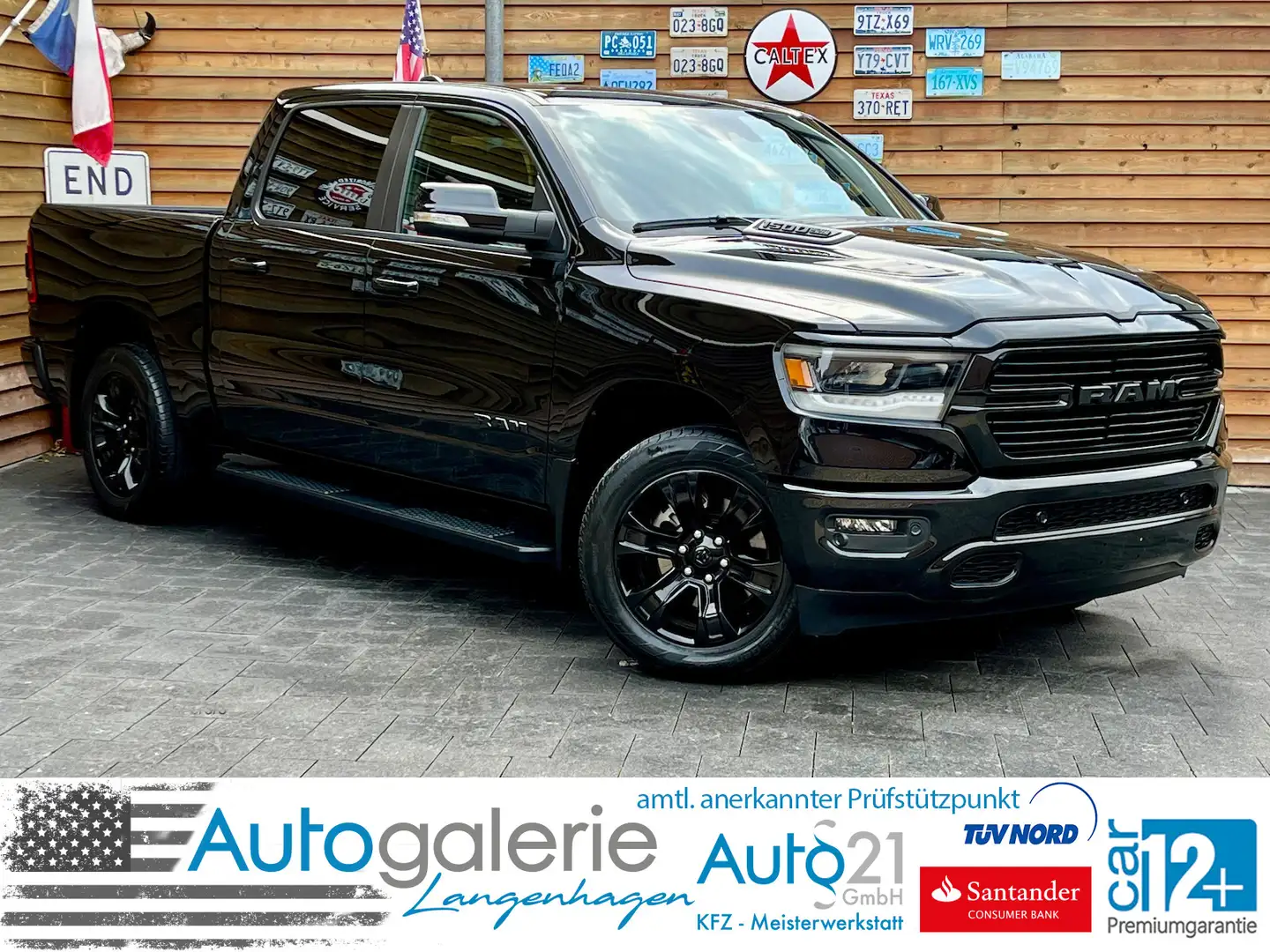 Dodge RAM 1500 Sport 5,7L 12´´ Navi 4x4 AHK LPG Zwart - 1