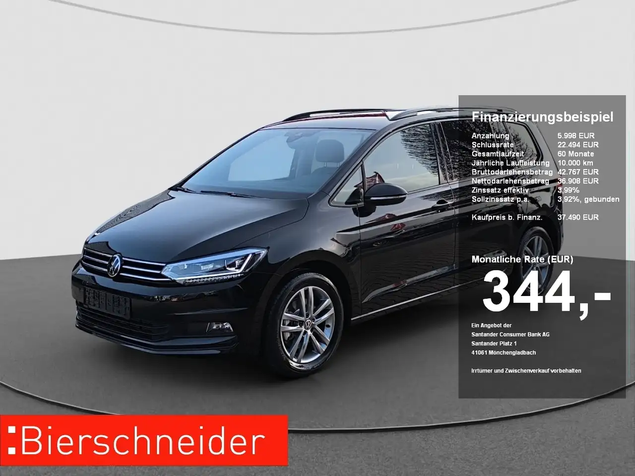 Volkswagen Touran 1.5 TSI DSG Comfortline AHK NAVI RFK