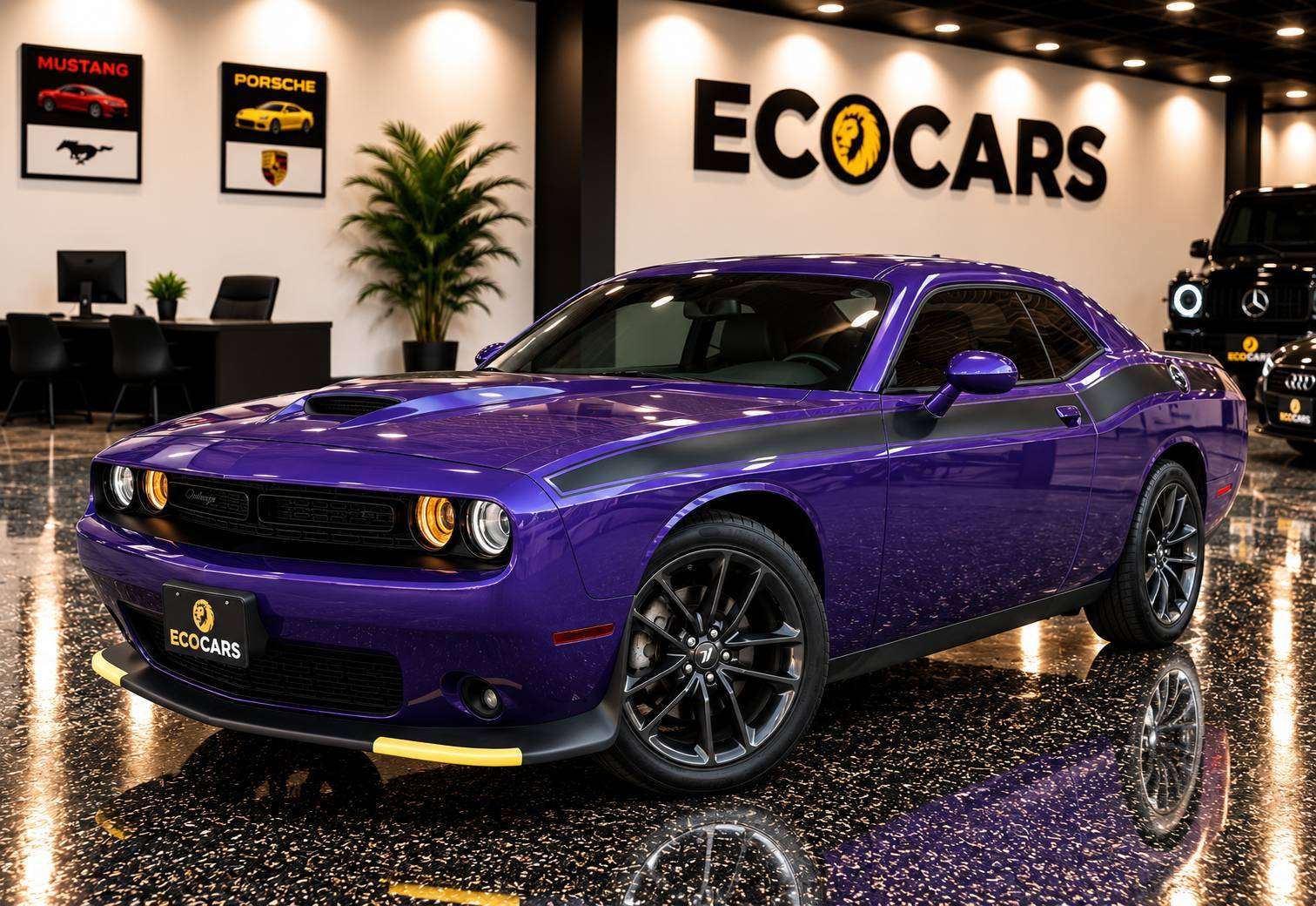 2023 Dodge Challenger GT Plus AWD|Clean Carfax|Blacktop|Full Front PPF