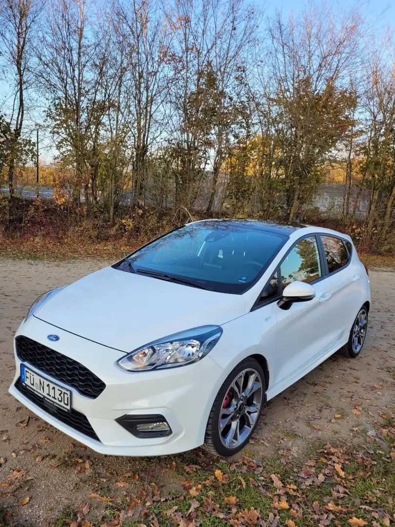 Ford Fiesta Fiesta 1.0 EcoBoost ST-Line Weiß - 1