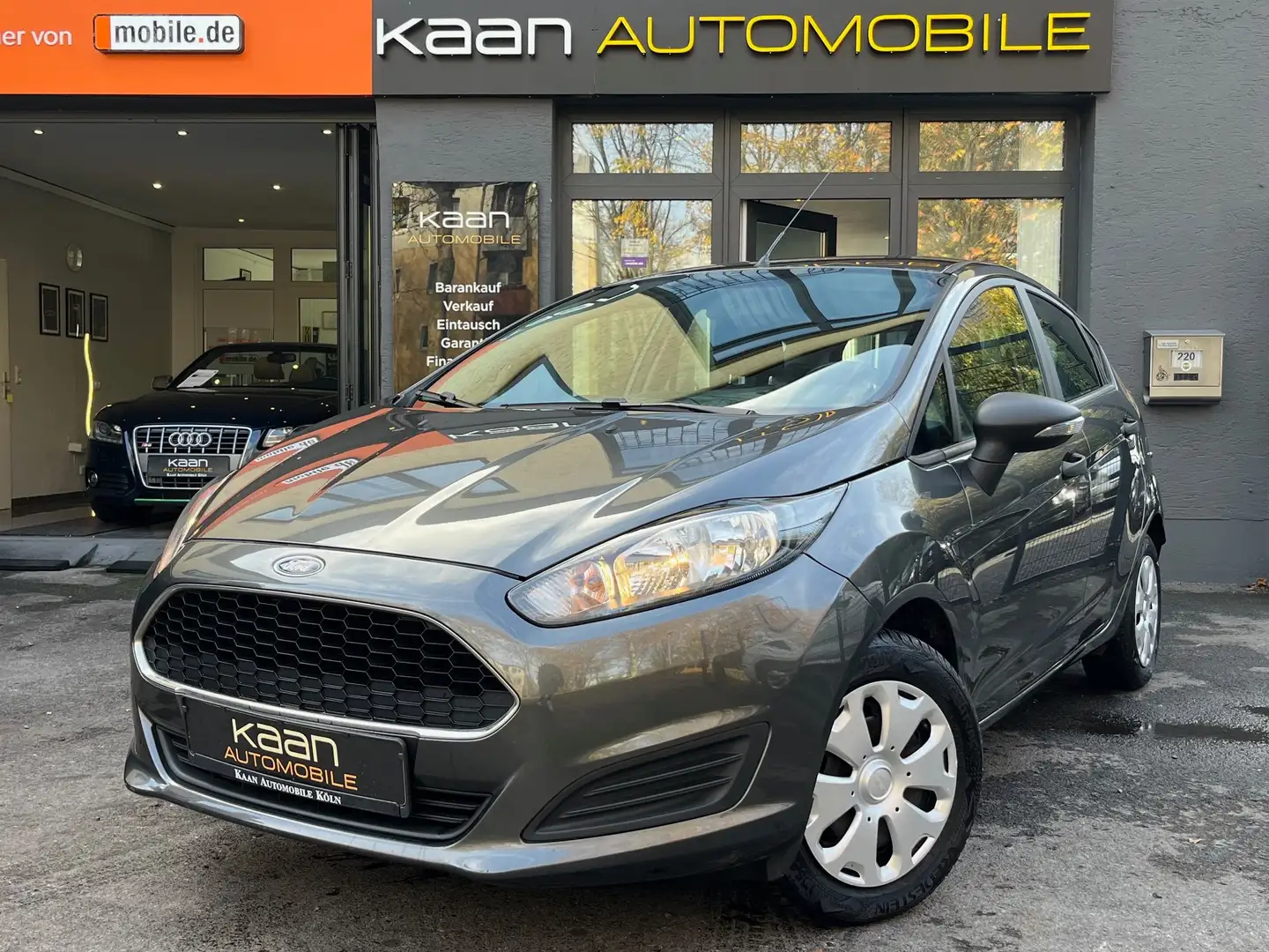 Ford Fiesta 1,25 Ambiente/2HAND/TÜV-NEU/KLIMA/SERVO/RADIO Grau - 1