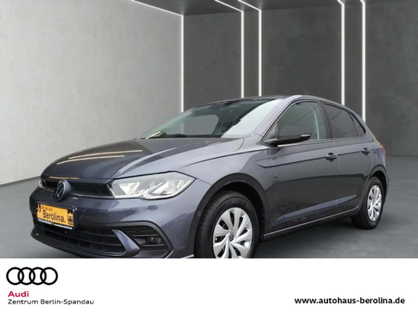 Volkswagen Polo 1.0 TSI Life *IQ.DRIVE*NAV*App-Connect*SHZ* Grau - 1