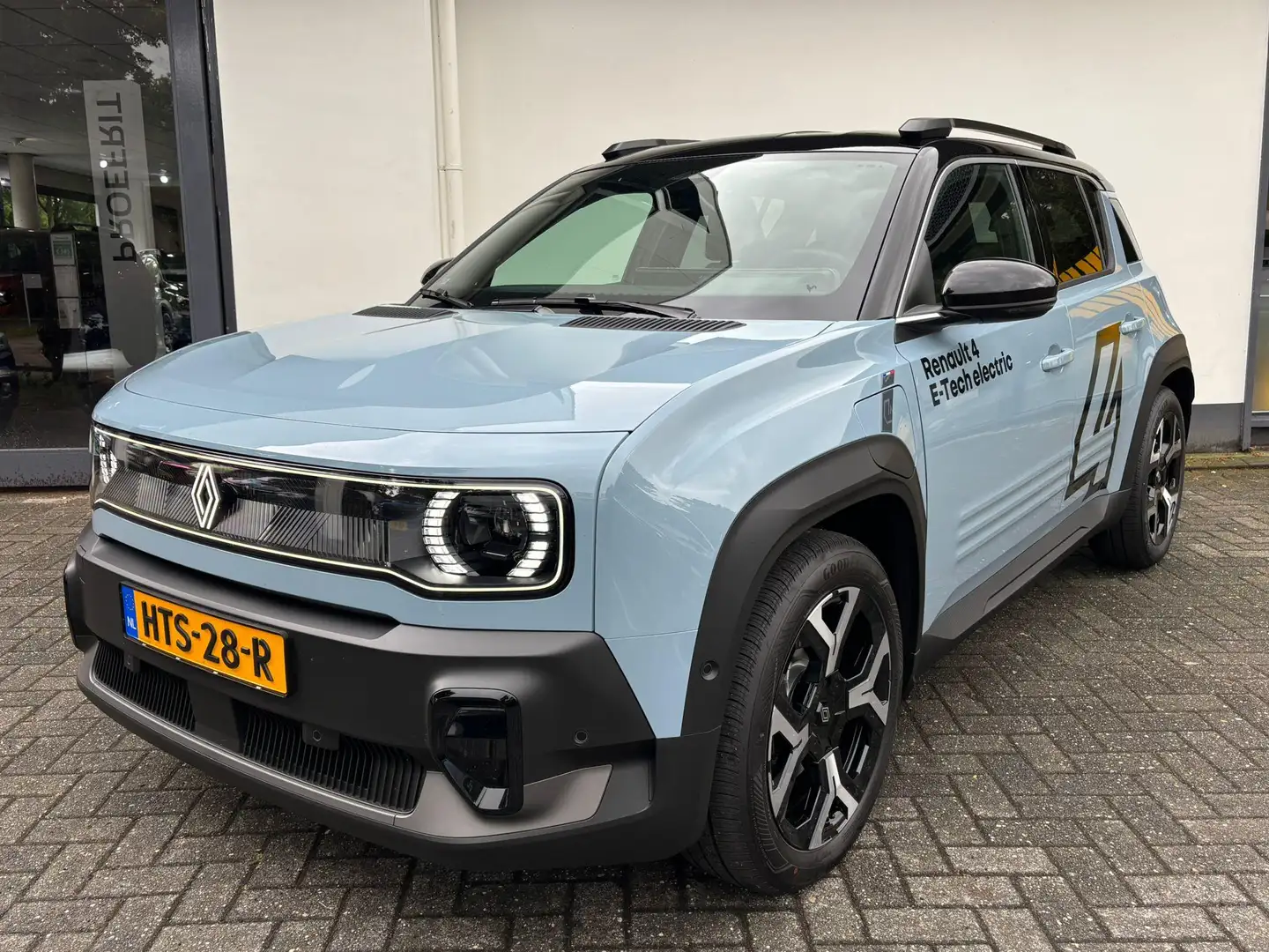 Renault R 4 techno 150 pk comfort range | Elektrische achterkl Blauw - 2