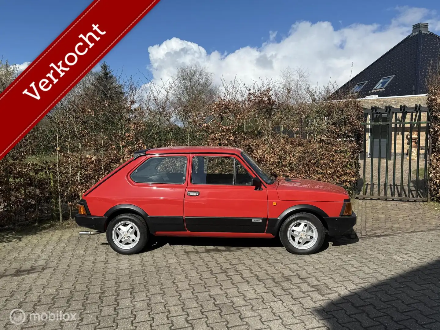 Fiat 127 Sport 75HP H5 Compleet gerestaureerd!! Door Focwa Rood - 1