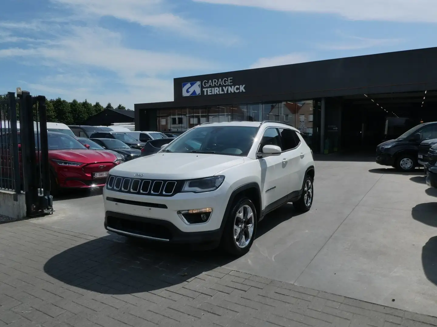 Jeep Compass 1.4i 170pk Automaat 4x4 Limited Luxe Camera (42215 Blanc - 1