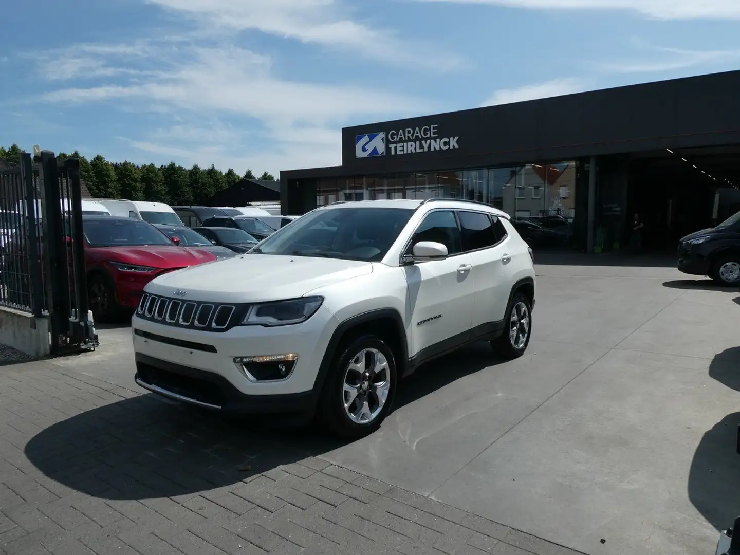 Jeep Compass 1.4i 170pk Automaat 4x4 Limited Luxe Camera (42215 Blanc - 2
