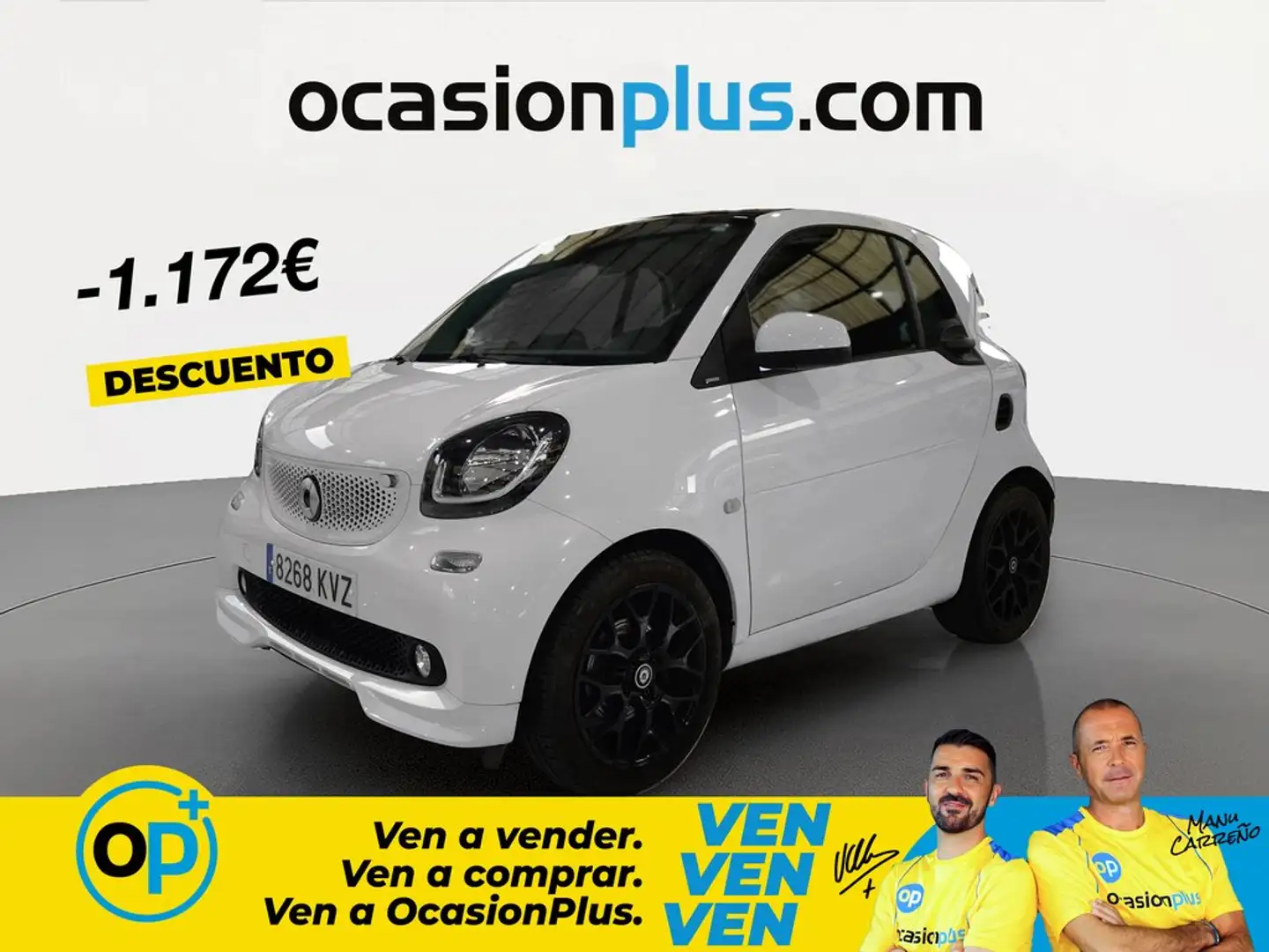 smart forTwo Coupé 66 Blanco - 1