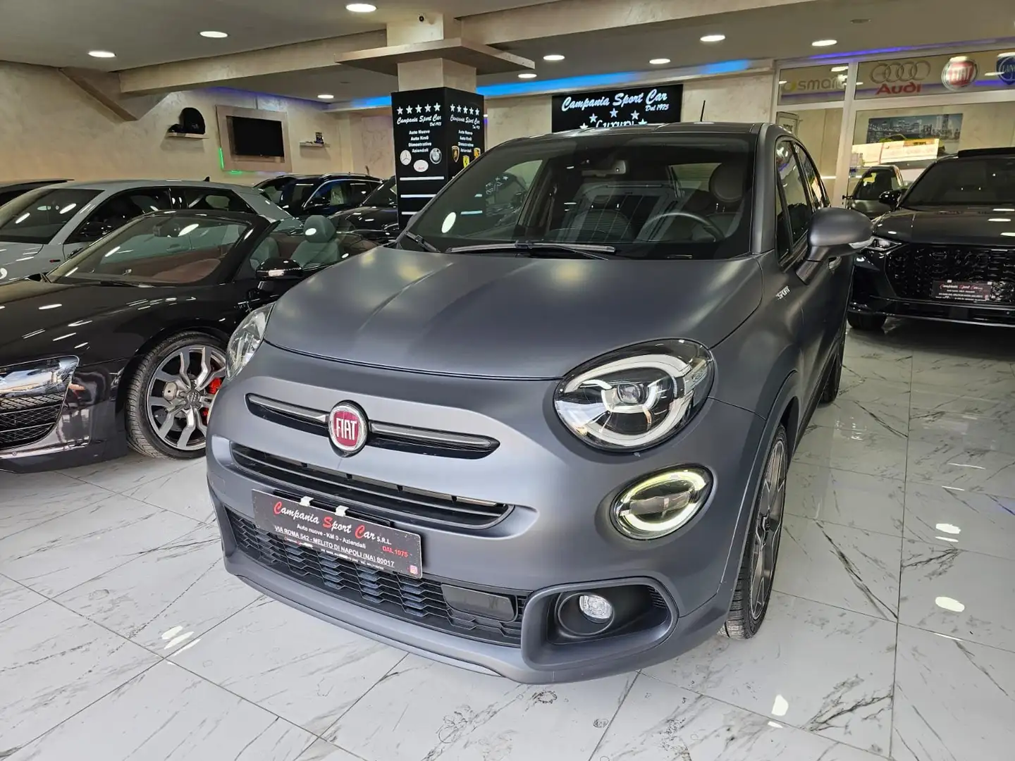 Fiat 500X SPORT 1.6 MJT 131CV FULL LED MY22 - ITALIANA Gris - 1