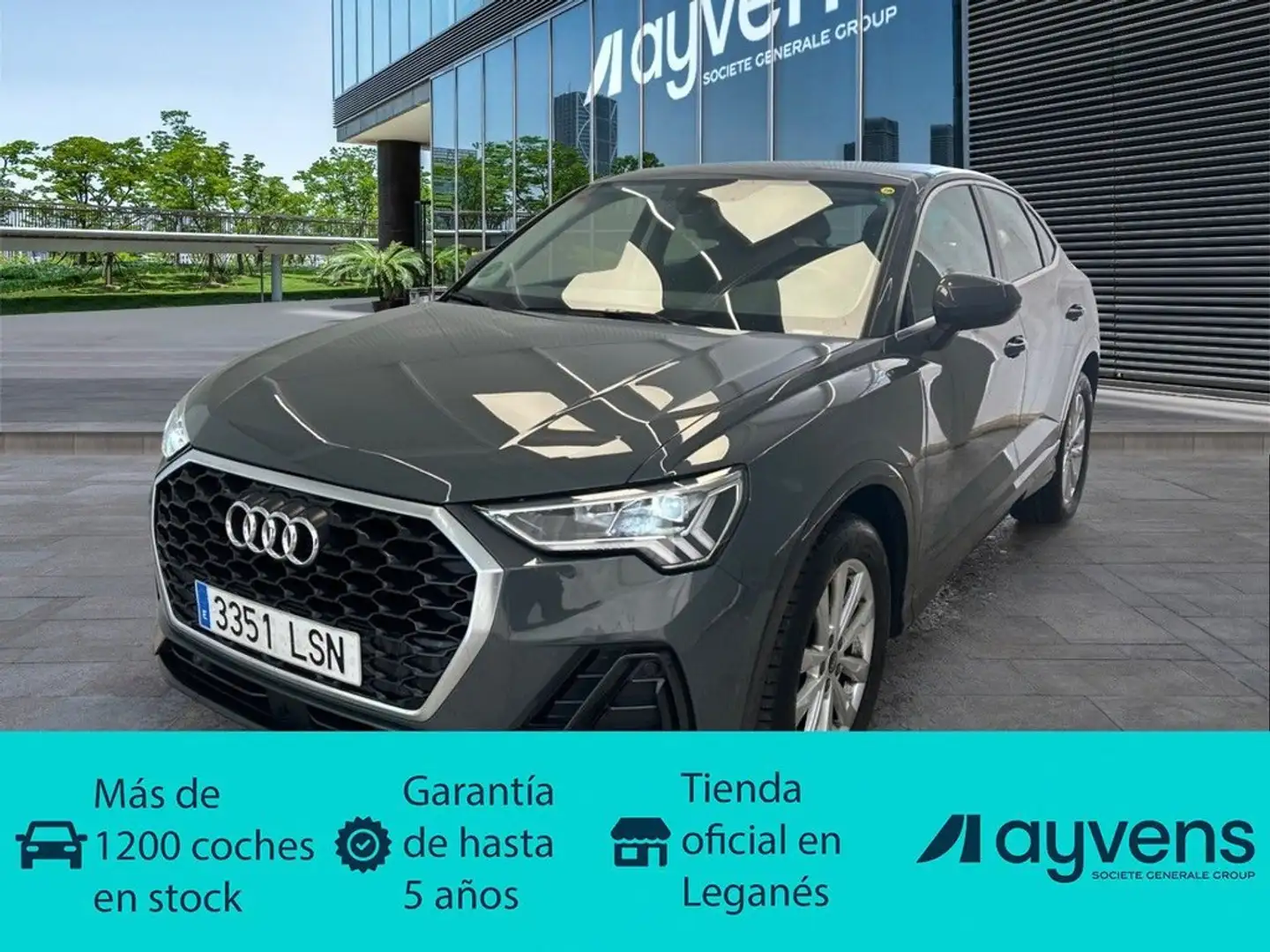 Audi Q3 Sportback 35 TDI Advanced S tronic Gris - 1