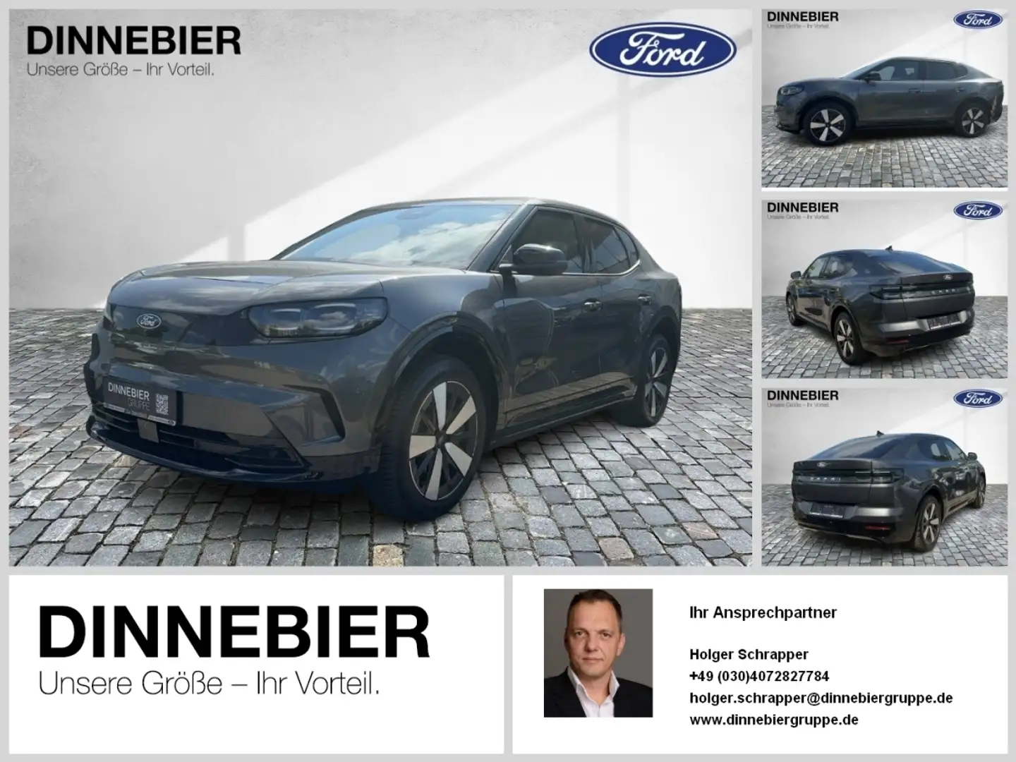 Ford Capri Capri Ext.Range 77kWh LED+360°Kamera+AHK Grau - 1