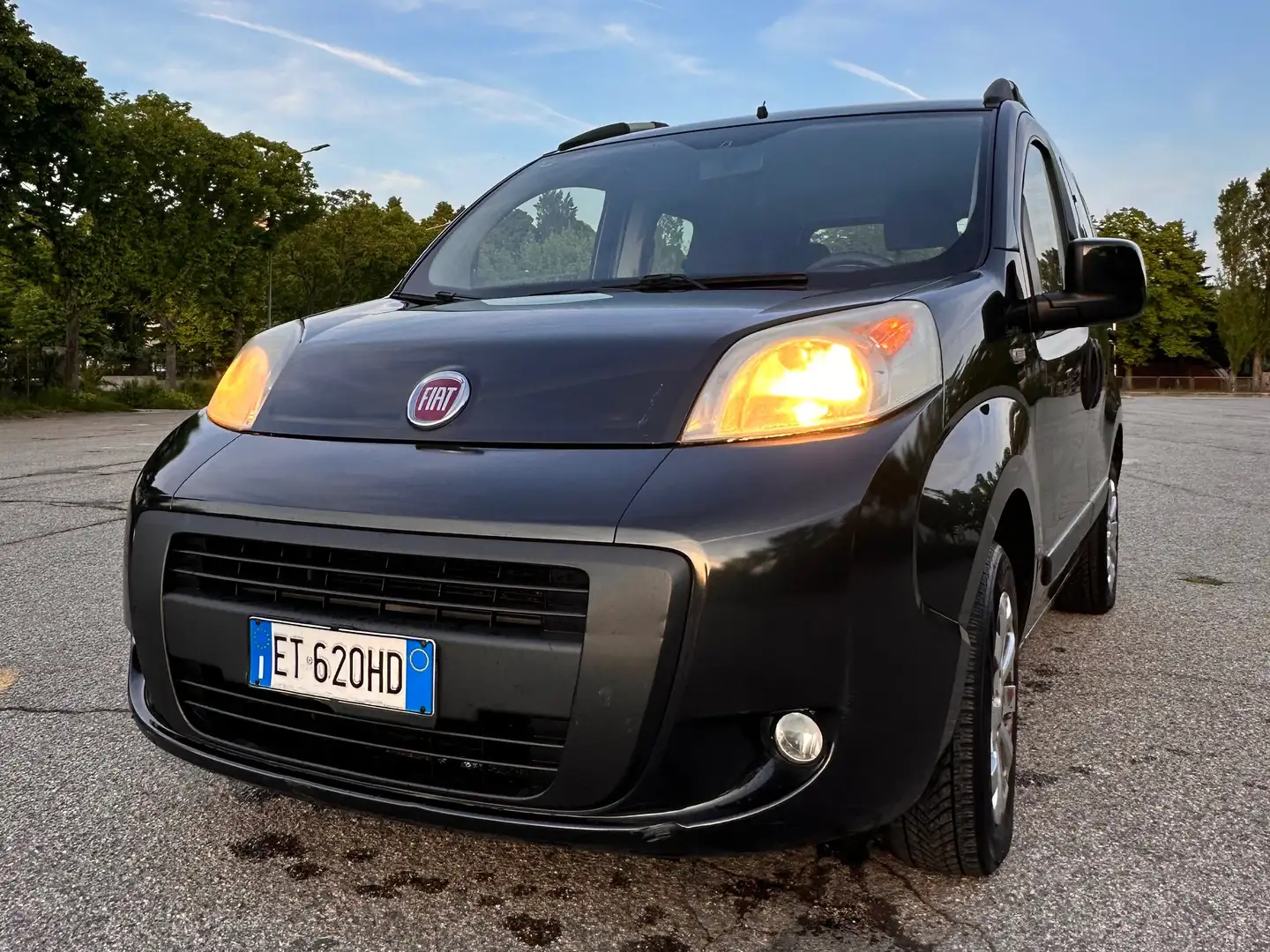 Fiat Qubo Qubo 2008 1.4 8v natural power Dynamic 70cv Nero - 1