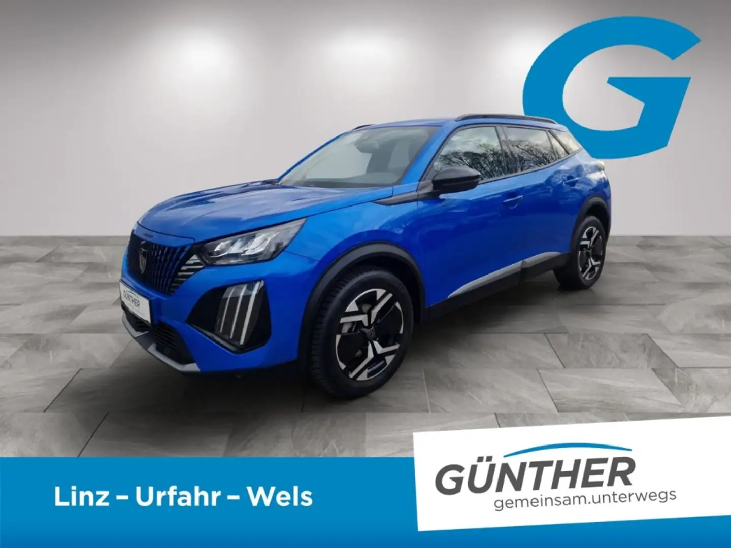 Peugeot 2008 ALLURE PureTech 100 Blau - 1