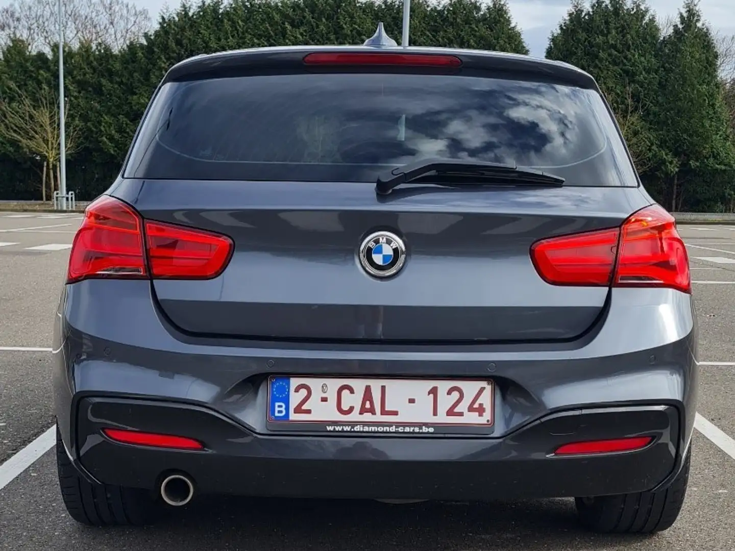 BMW 116 D Pack M Zwart - 2