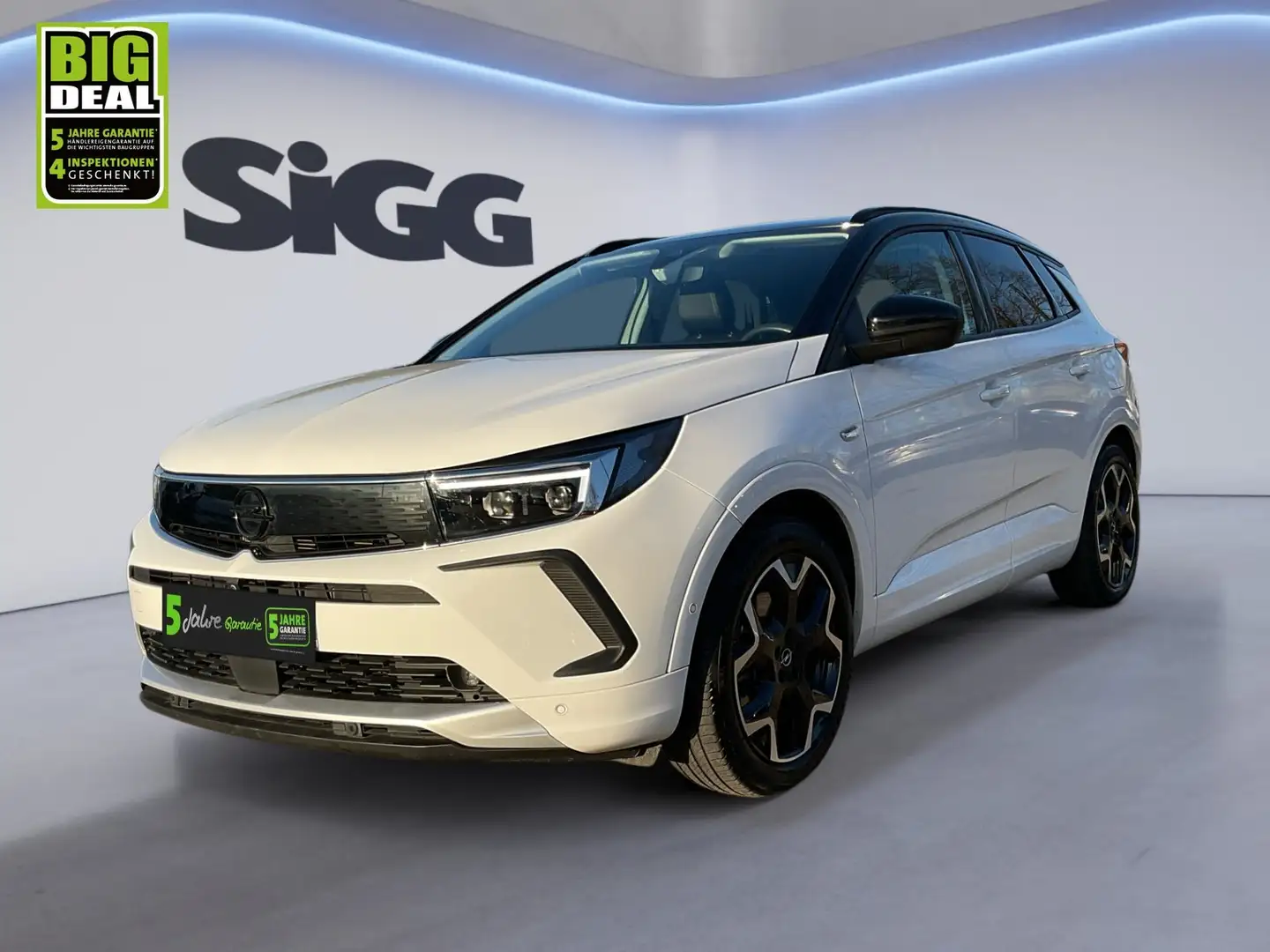 Opel Grandland 1.6 T Ultimate Hybrid PHEV Blanc - 2