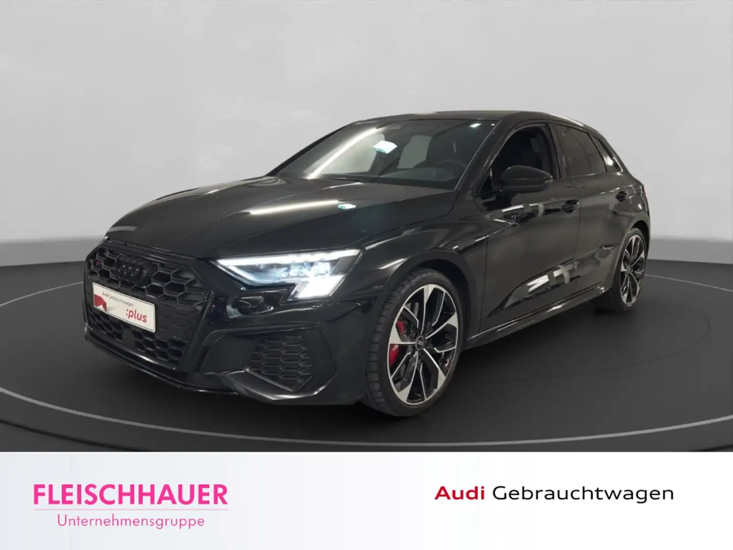 Audi S3 Sportback 2.0 TFSI qu. Matrix+Navi+Pano+B&O+Kamera Noir - 1