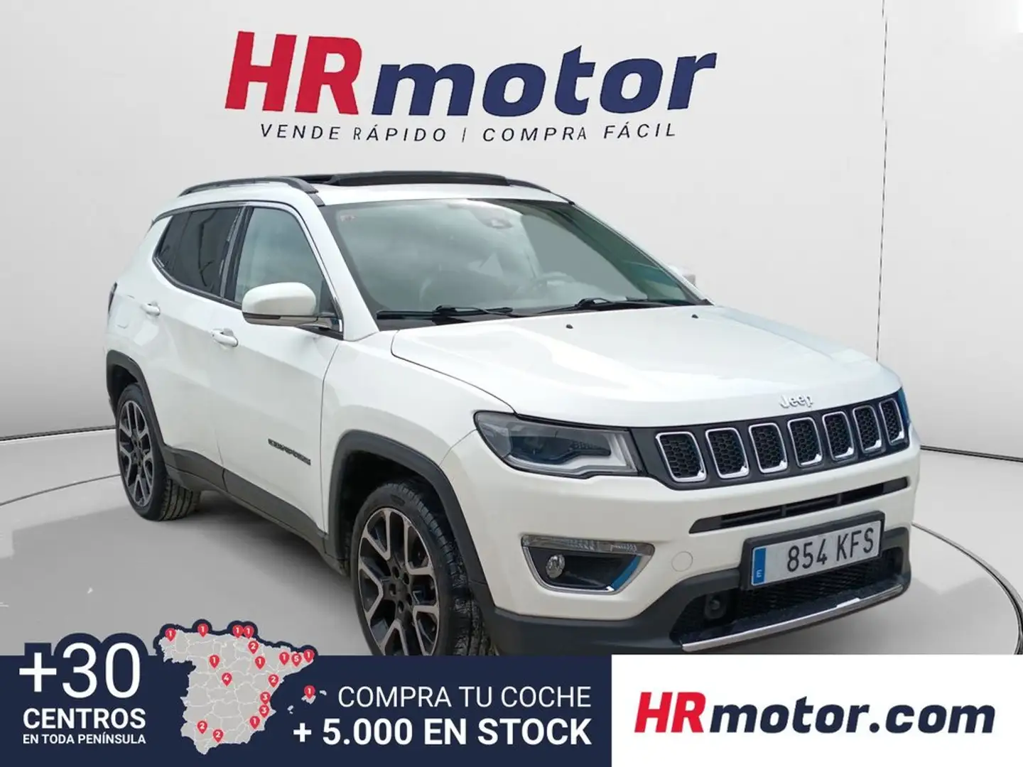 Jeep Compass Limited FWD Blanc - 1