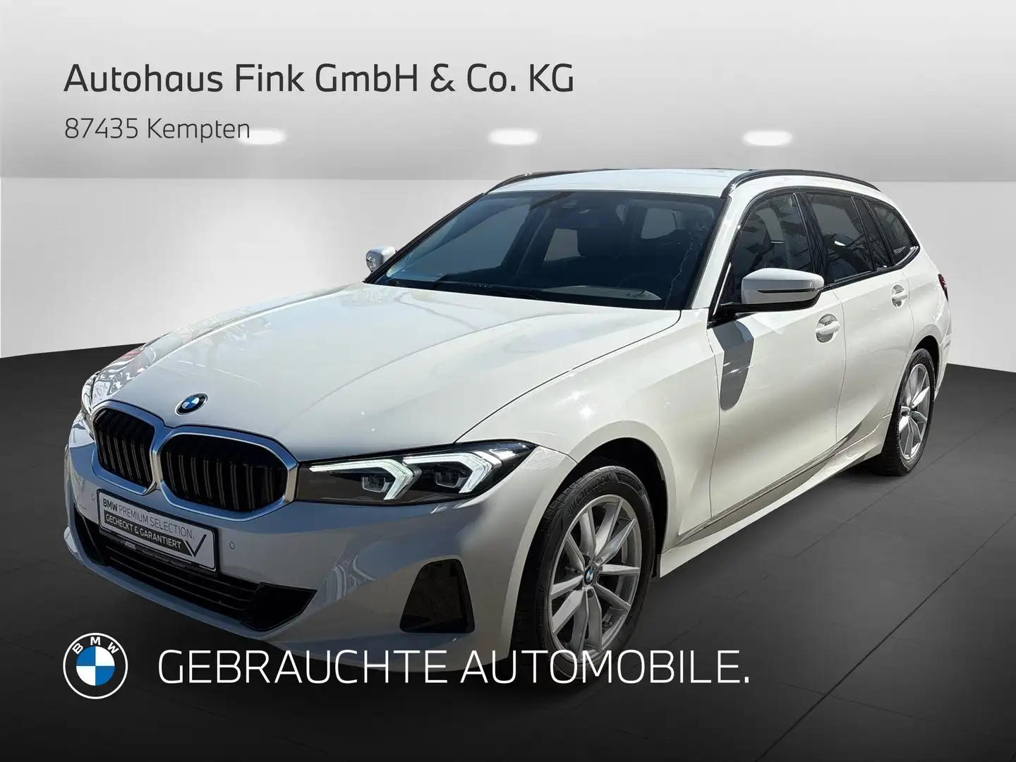 BMW 318 i Touring DAB LED Tempomat Klimaaut. Shz PDC Weiß - 1