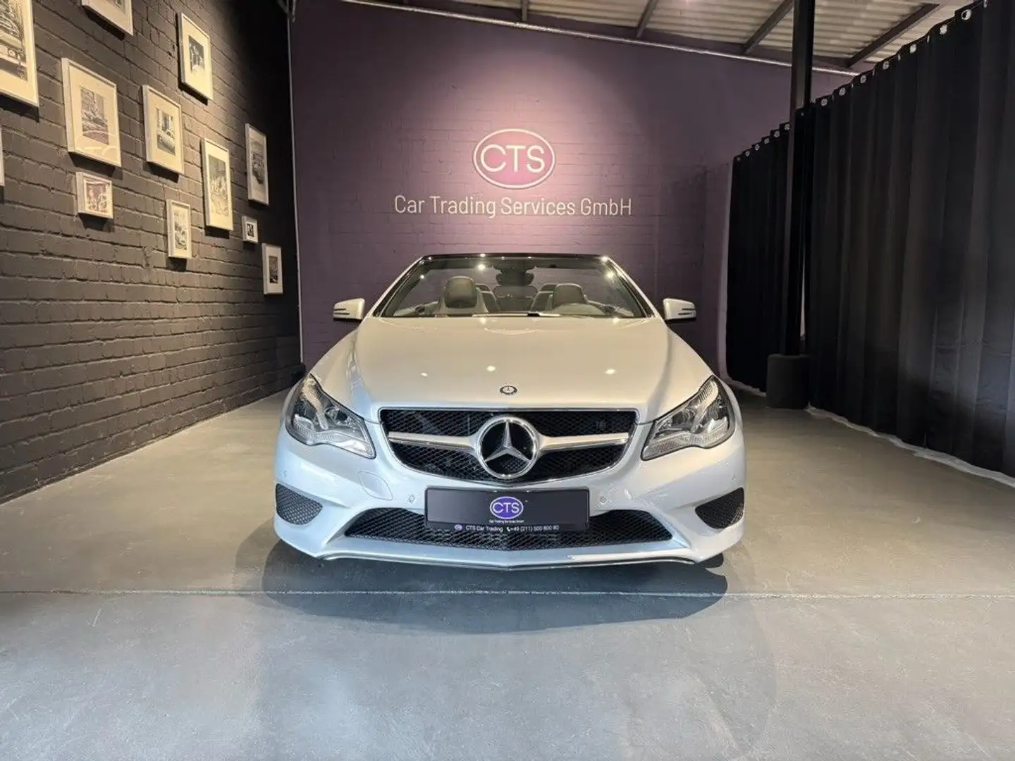Mercedes-Benz E 200 E Cabrio / Leder Argent - 1