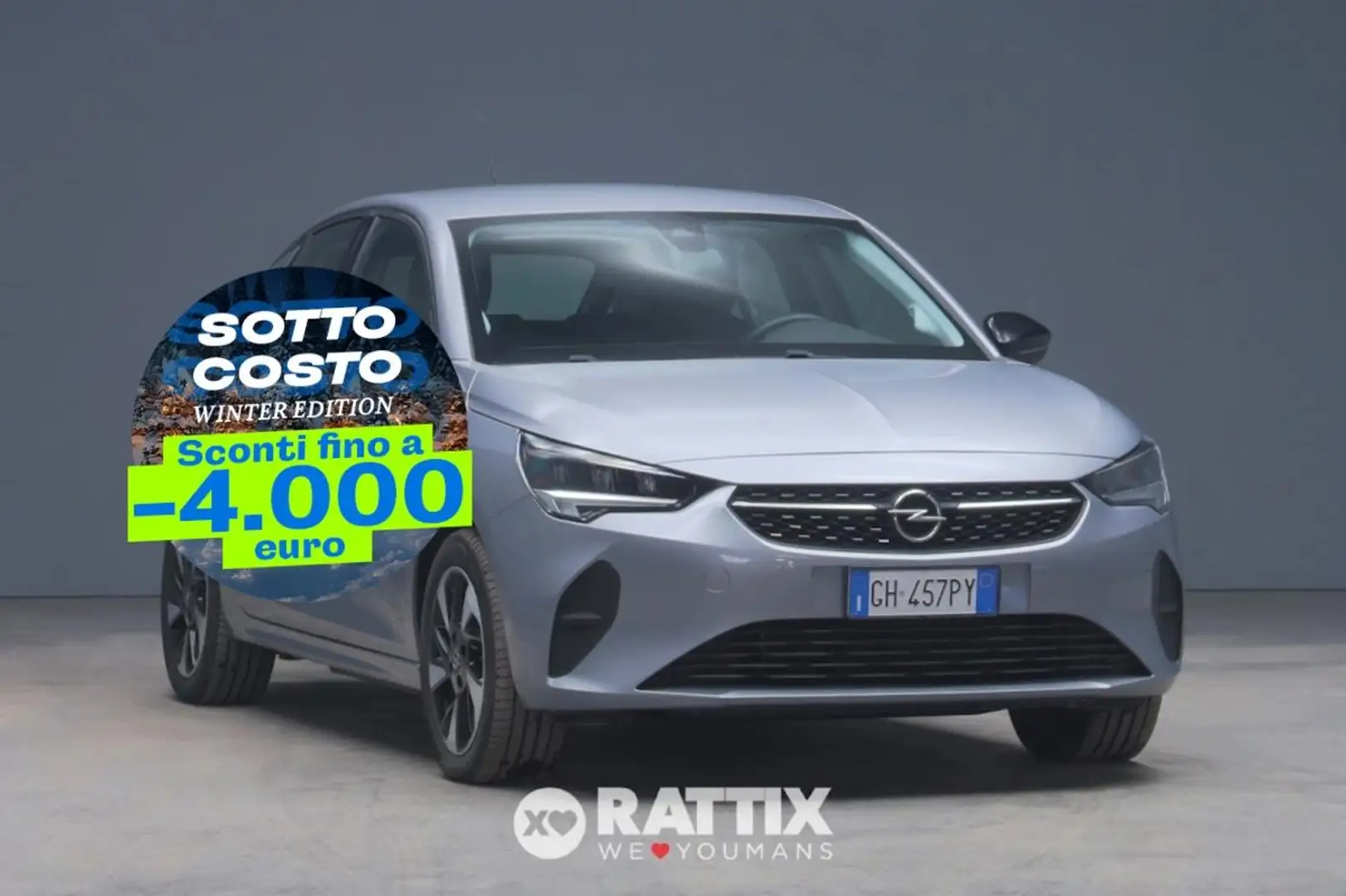 Opel Corsa-e motore elettrico 100kW Elegance Gris - 1