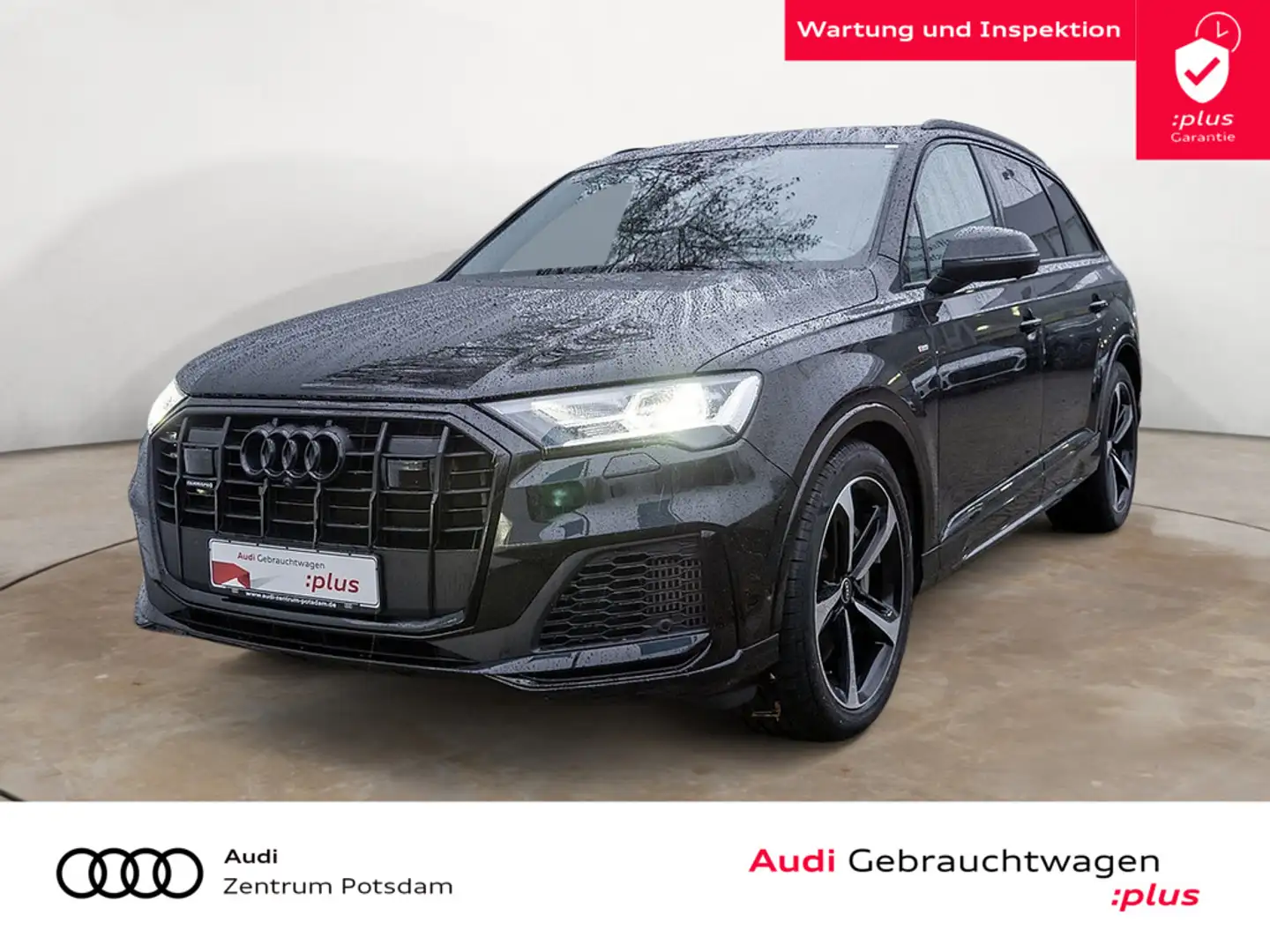 Audi Q7 S line 55 TFSI e LED NAVI B&O PANORAMA Schwarz - 1