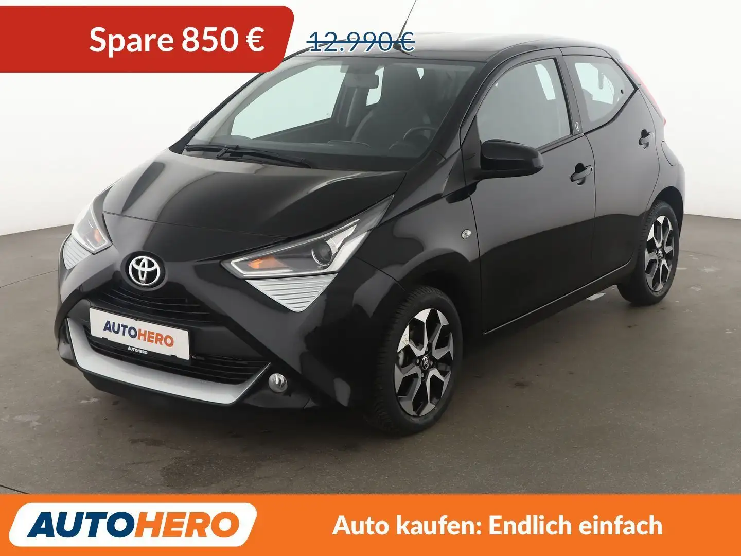 Toyota Aygo 1.0 x-play Team D *CAM*LIMITER*ALU* Schwarz - 1