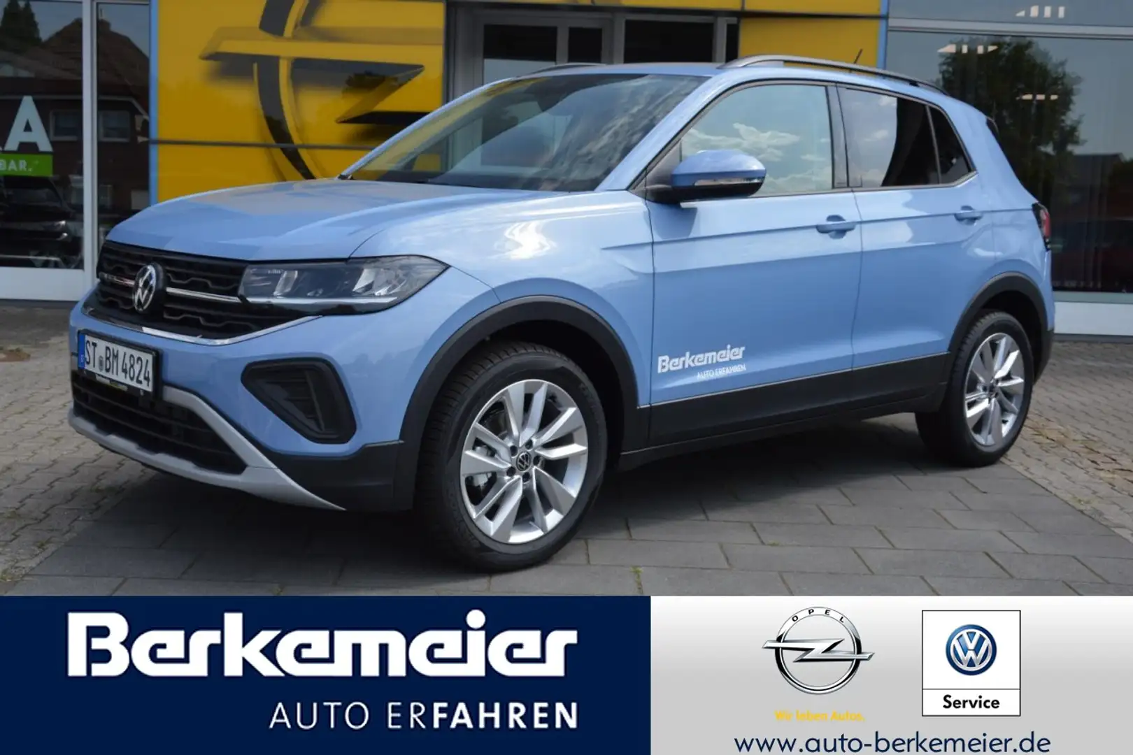 Volkswagen T-Cross 1.0 TSI 85 kW Life Kék - 1