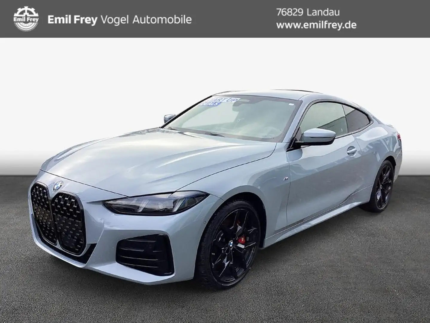 BMW 420 d xDrive Coupe M Sportpaket HK HiFi DAB LED Grau - 1