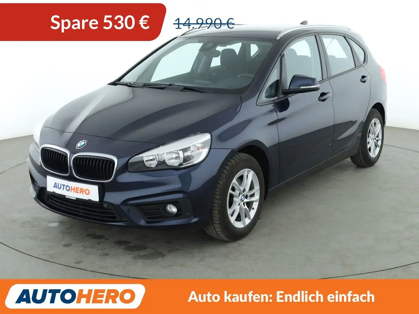 BMW 216 216i Active Tourer Advantage*NAVI*TEMPO*PDC*SHZ* Blau - 1