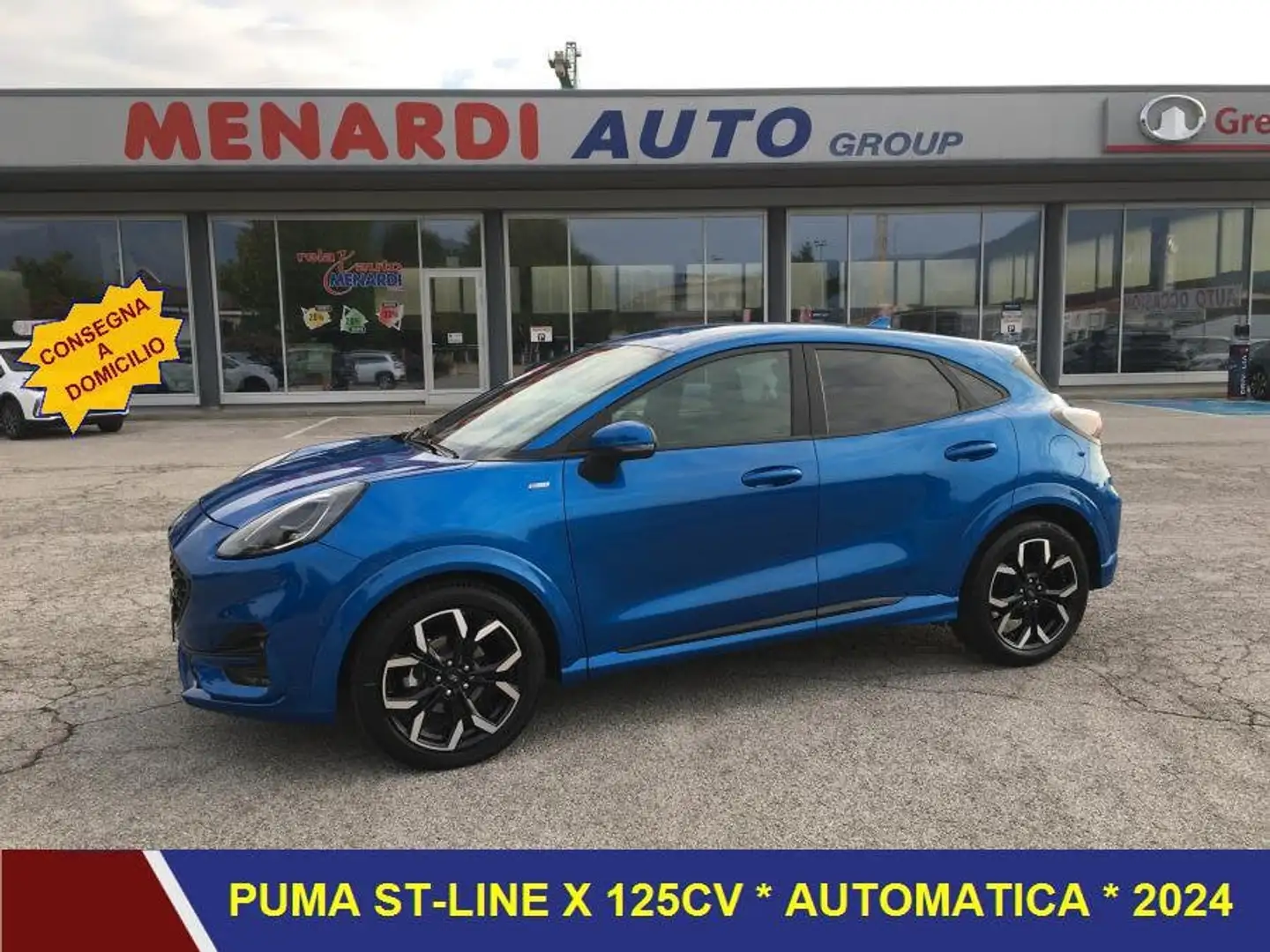Ford Puma 1.0 EcoBoost Hybrid 125cv ST-Line X Auto ST LINE Blau - 1