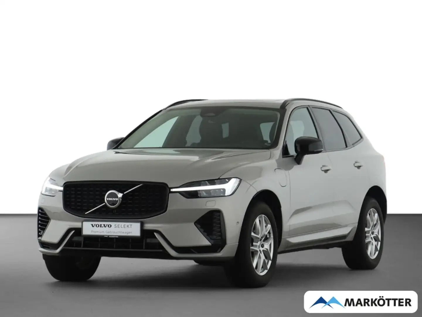 Volvo XC60 T8 Ultra Dark AWD B&W/360°CAM/BLIS/PANO/ACC Silber - 1