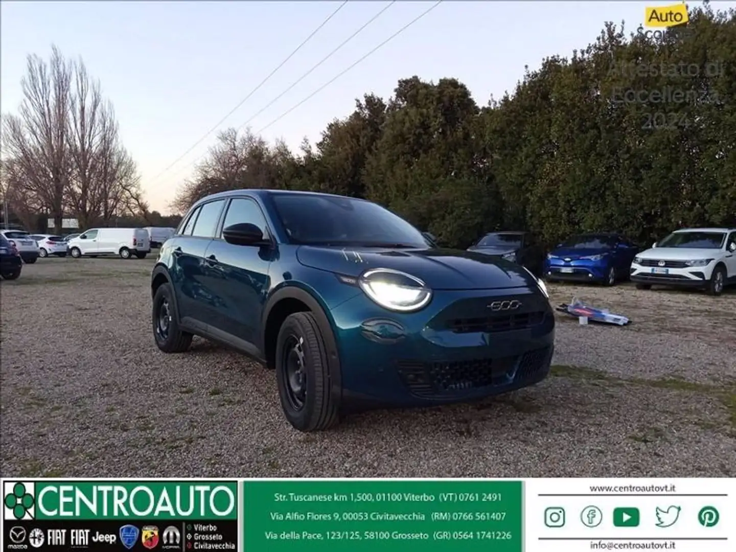 Fiat 600 1.2 hybrid 100cv auto Verde - 1