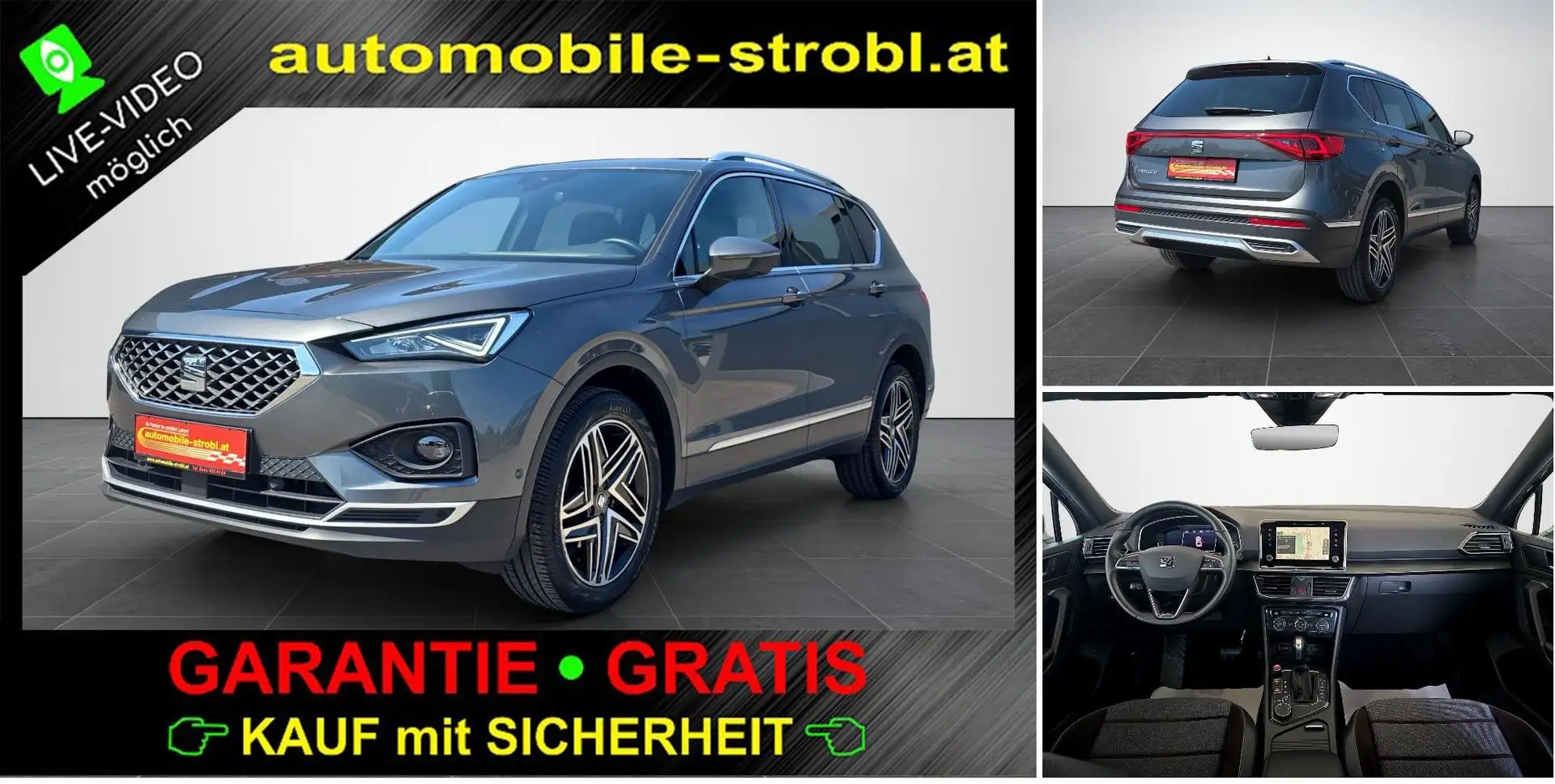 SEAT Tarraco TSI Xcell. DSG LED ACC Virt.C GARANTIE Gris - 1