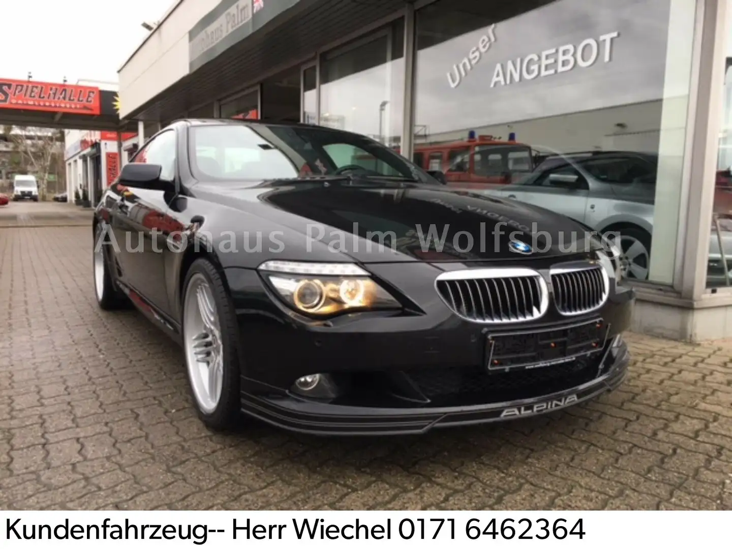 Alpina B6 S Coupe Switch-Tronic  Deutsches Fahrzeug Zwart - 1