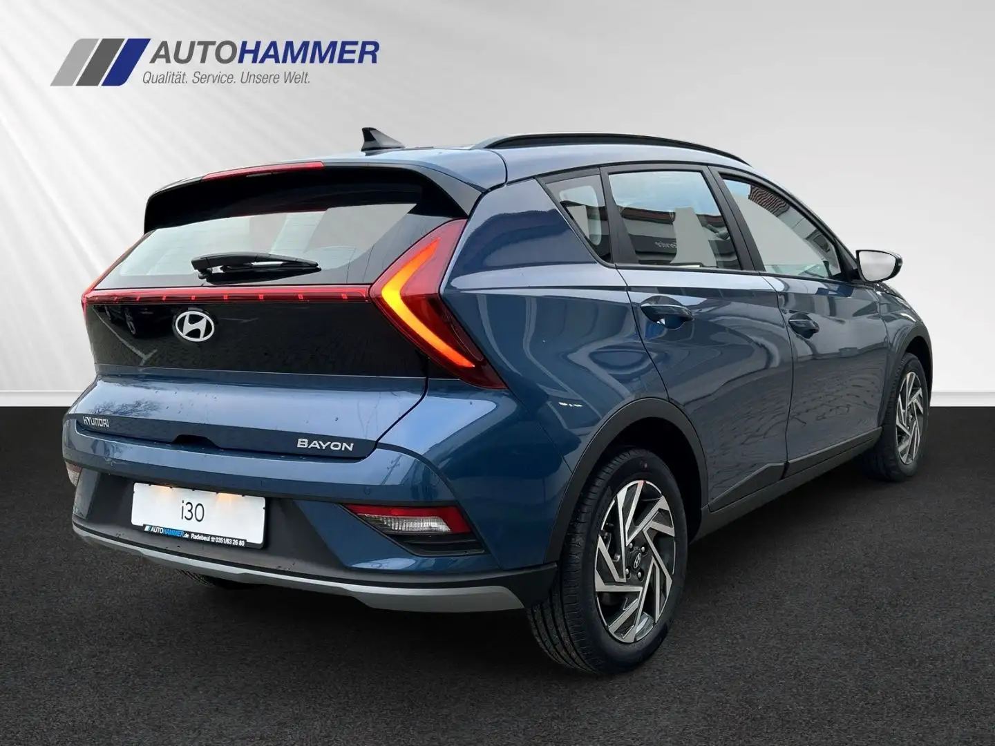Hyundai BAYON 1.0T MT TREND Alu LED SHZ LHZ Navi Kamera Blau - 2