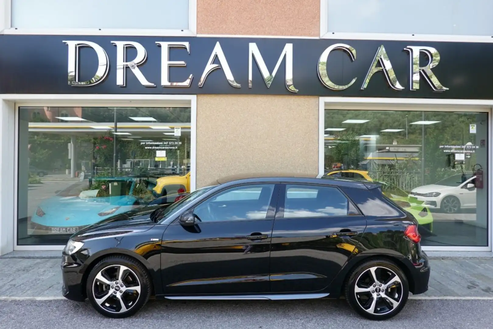 Audi A1 SPB 35 TFSI S tronic S-line edition Schwarz - 2
