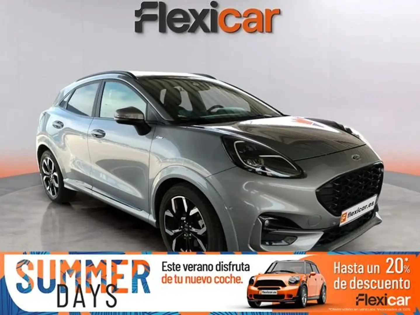 Ford Puma 1.0+EcoBoost+155cv+ST-Line+X+MHEV Gris - 1